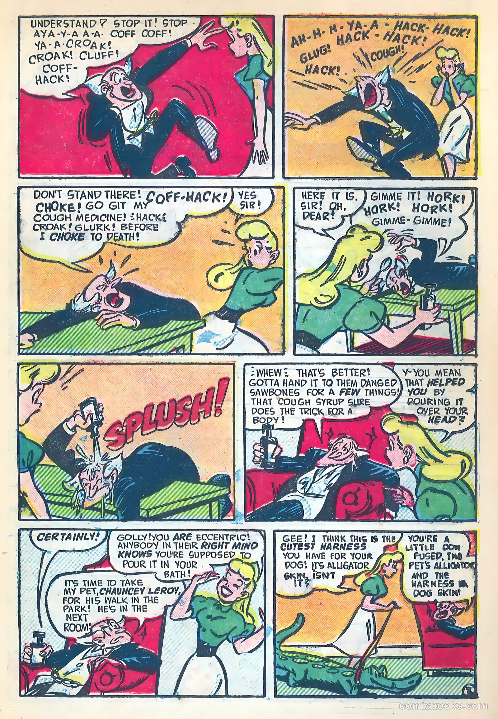 Dizzy Dames #4 (1953) — page 19 of 36