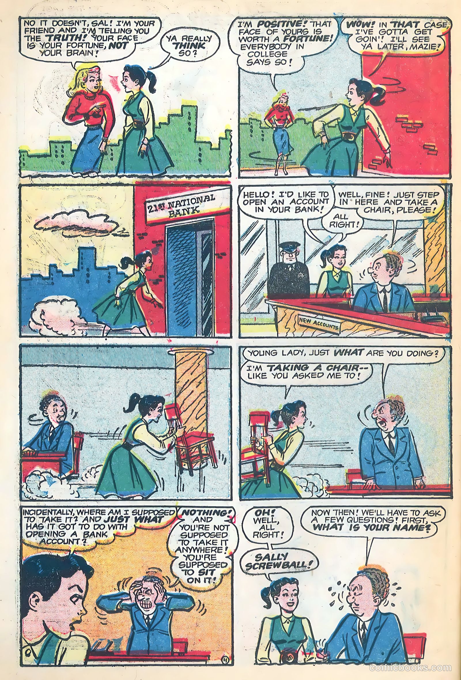 Dizzy Dames #4 (1953) — page 26 of 36