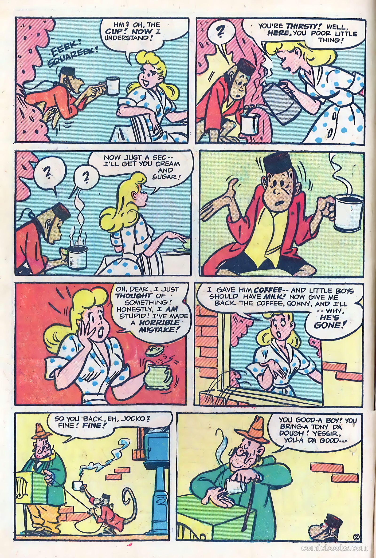Dizzy Dames #5 (1953) — page 4 of 36