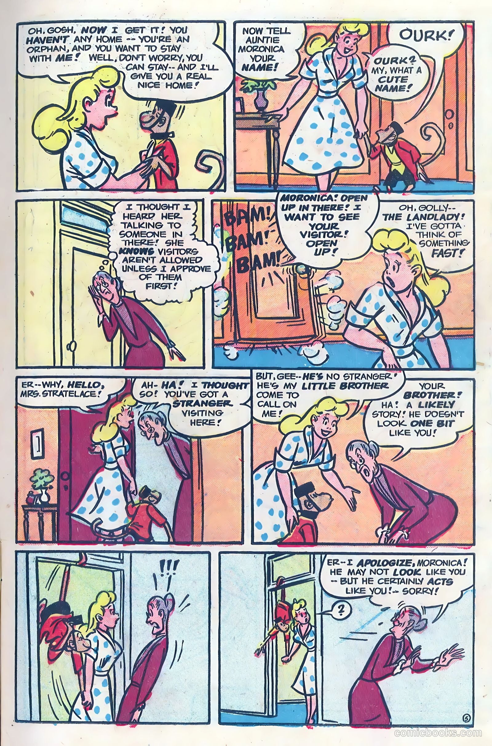 Dizzy Dames #5 (1953) — page 7 of 36