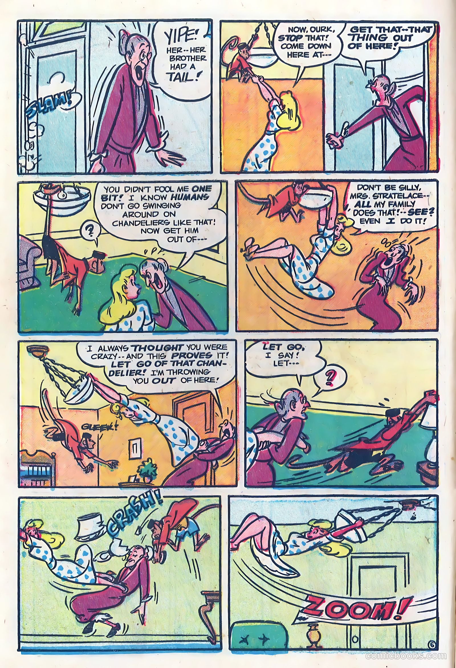 Dizzy Dames #5 (1953) — page 8 of 36