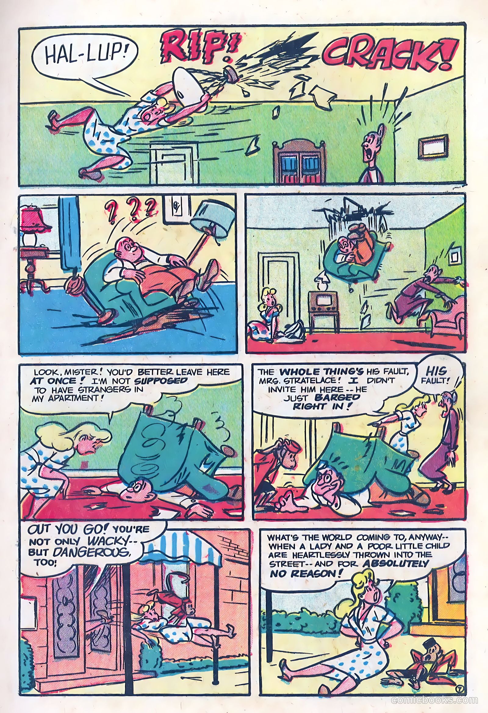 Dizzy Dames #5 (1953) — page 9 of 36