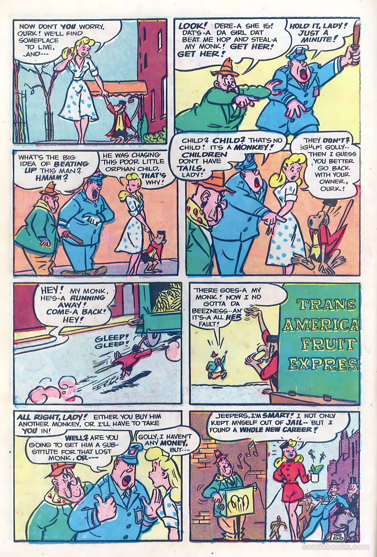 Dizzy Dames #5 (1953) — page 10 of 36