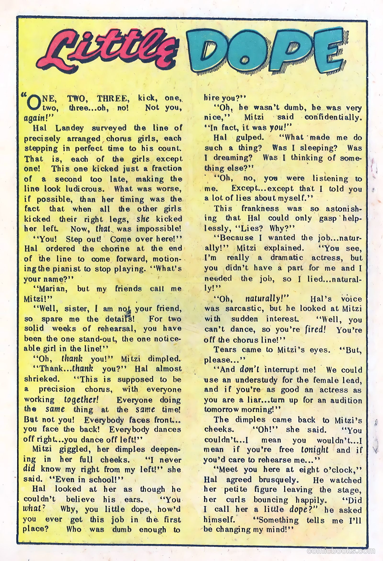 Dizzy Dames #5 (1953) — page 12 of 36