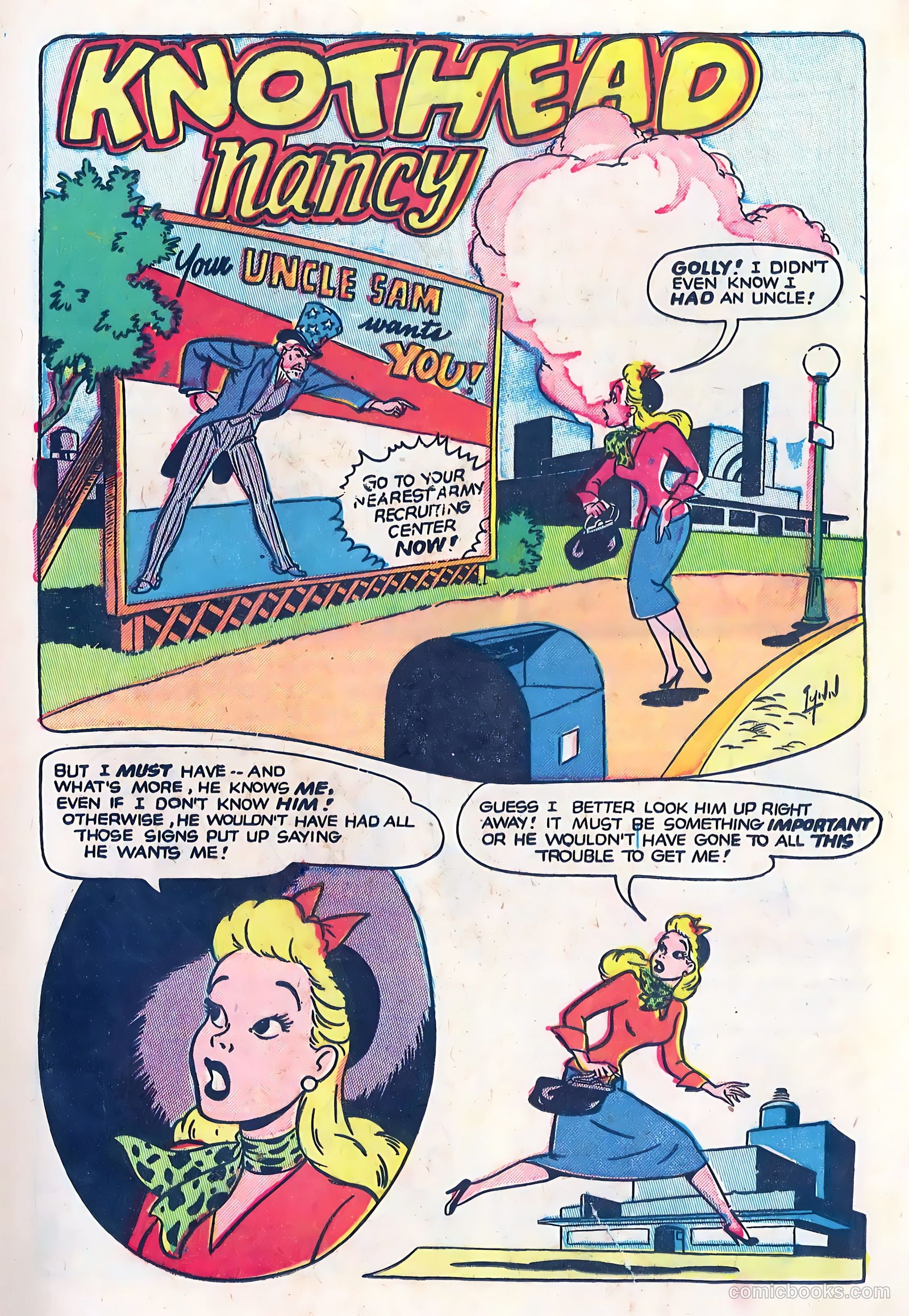 Dizzy Dames #5 (1953) — page 13 of 36