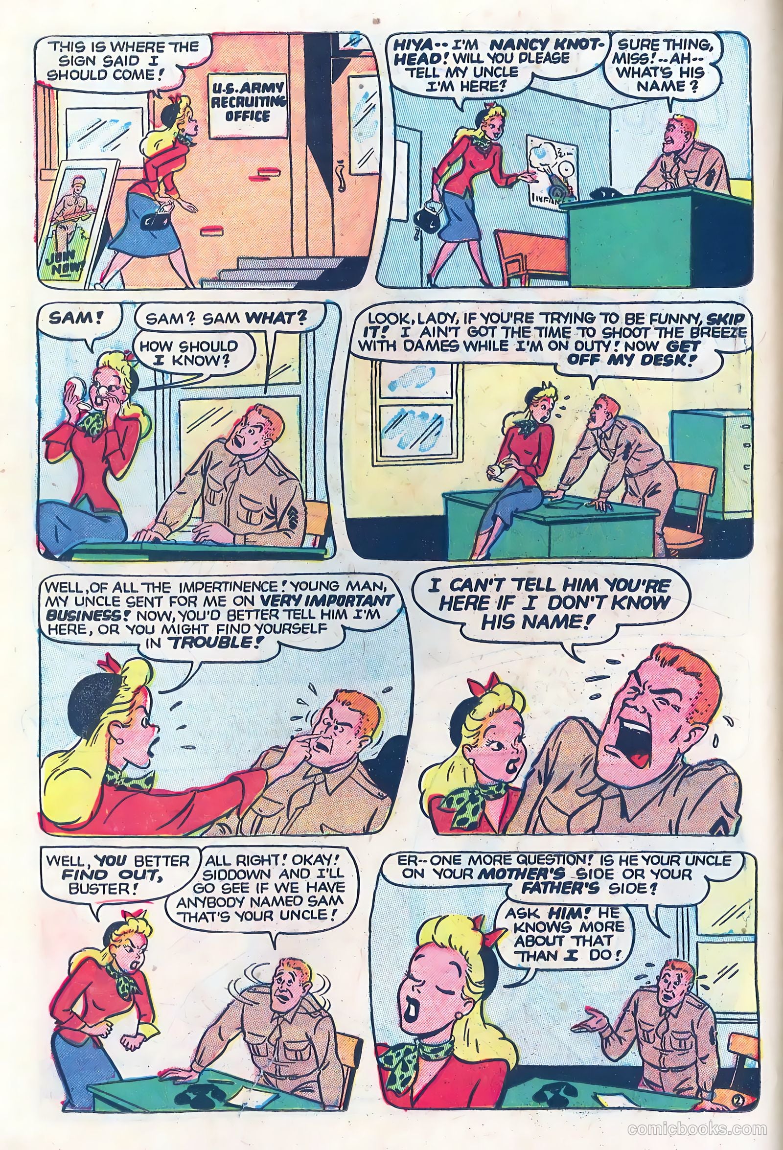 Dizzy Dames #5 (1953) — page 14 of 36