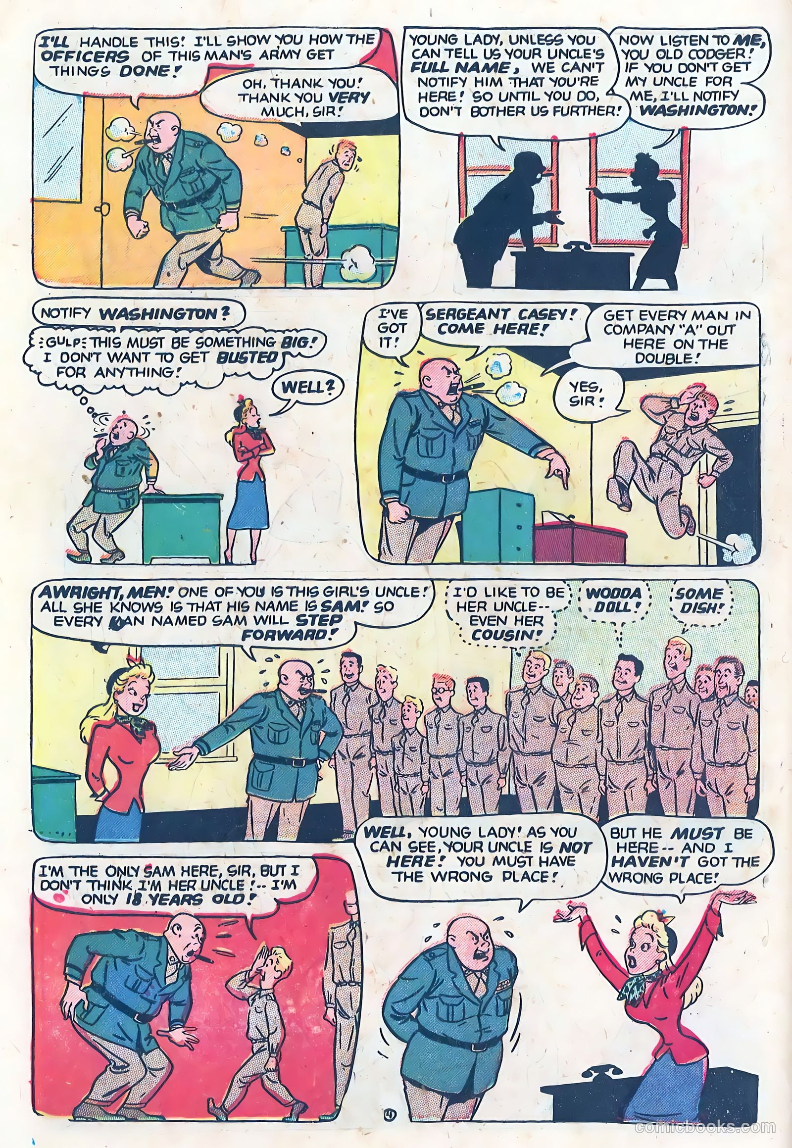 Dizzy Dames #5 (1953) — page 16 of 36