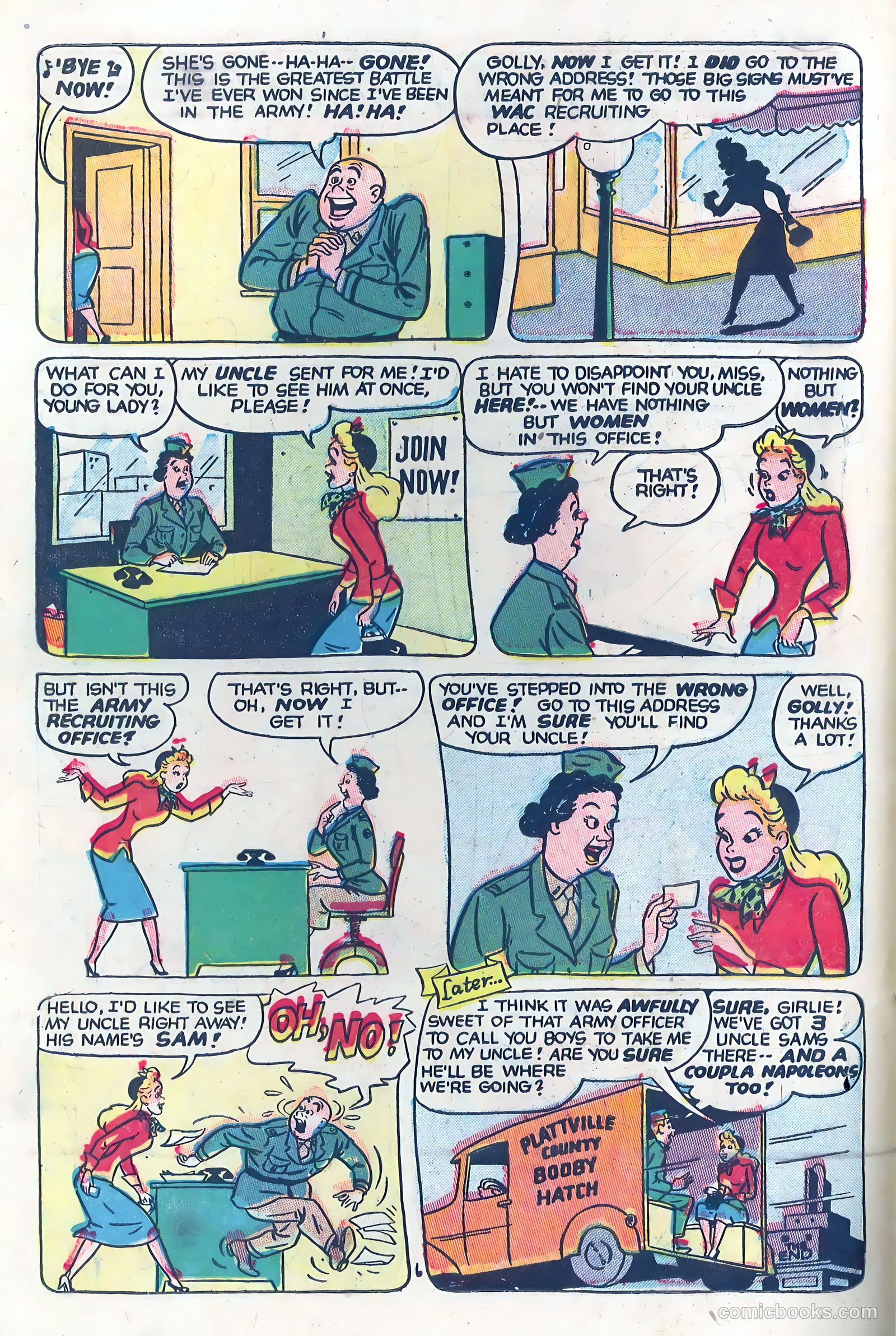 Dizzy Dames #5 (1953) — page 18 of 36
