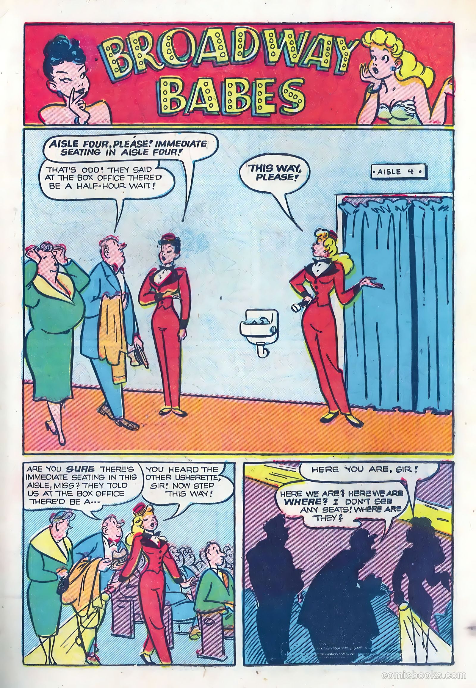 Dizzy Dames #5 (1953) — page 19 of 36