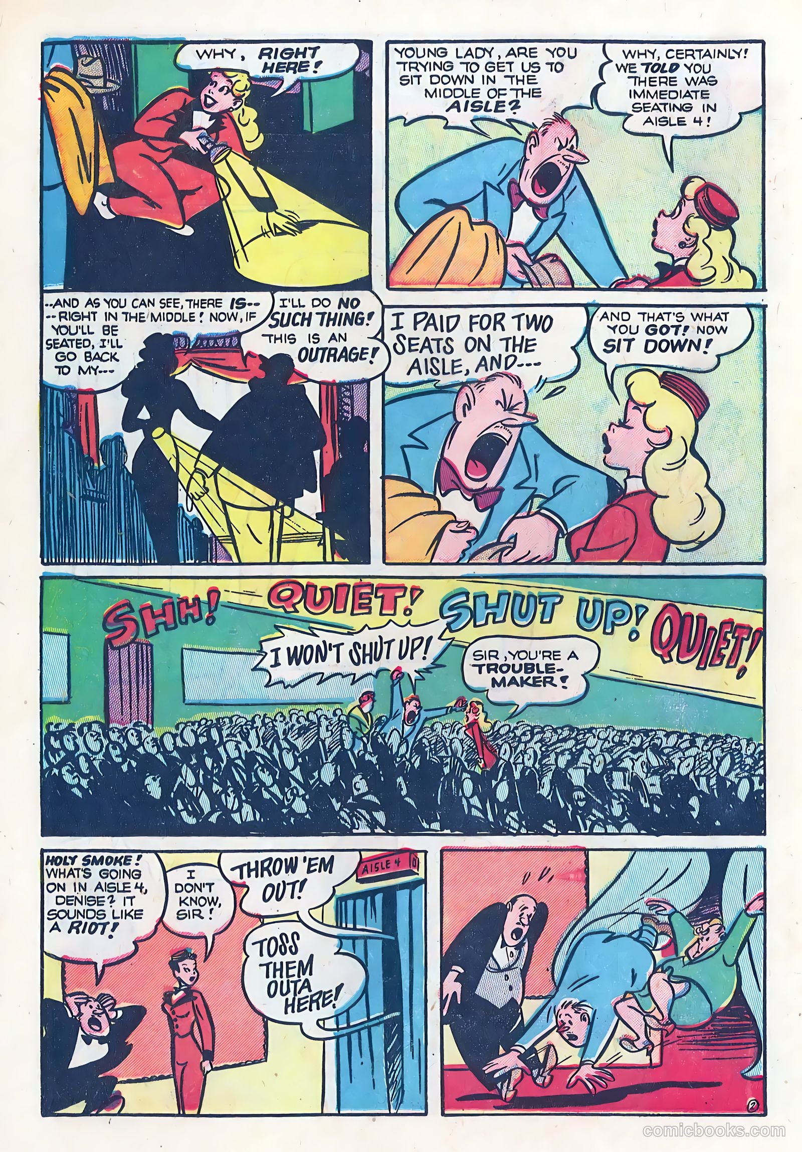 Dizzy Dames #5 (1953) — page 20 of 36