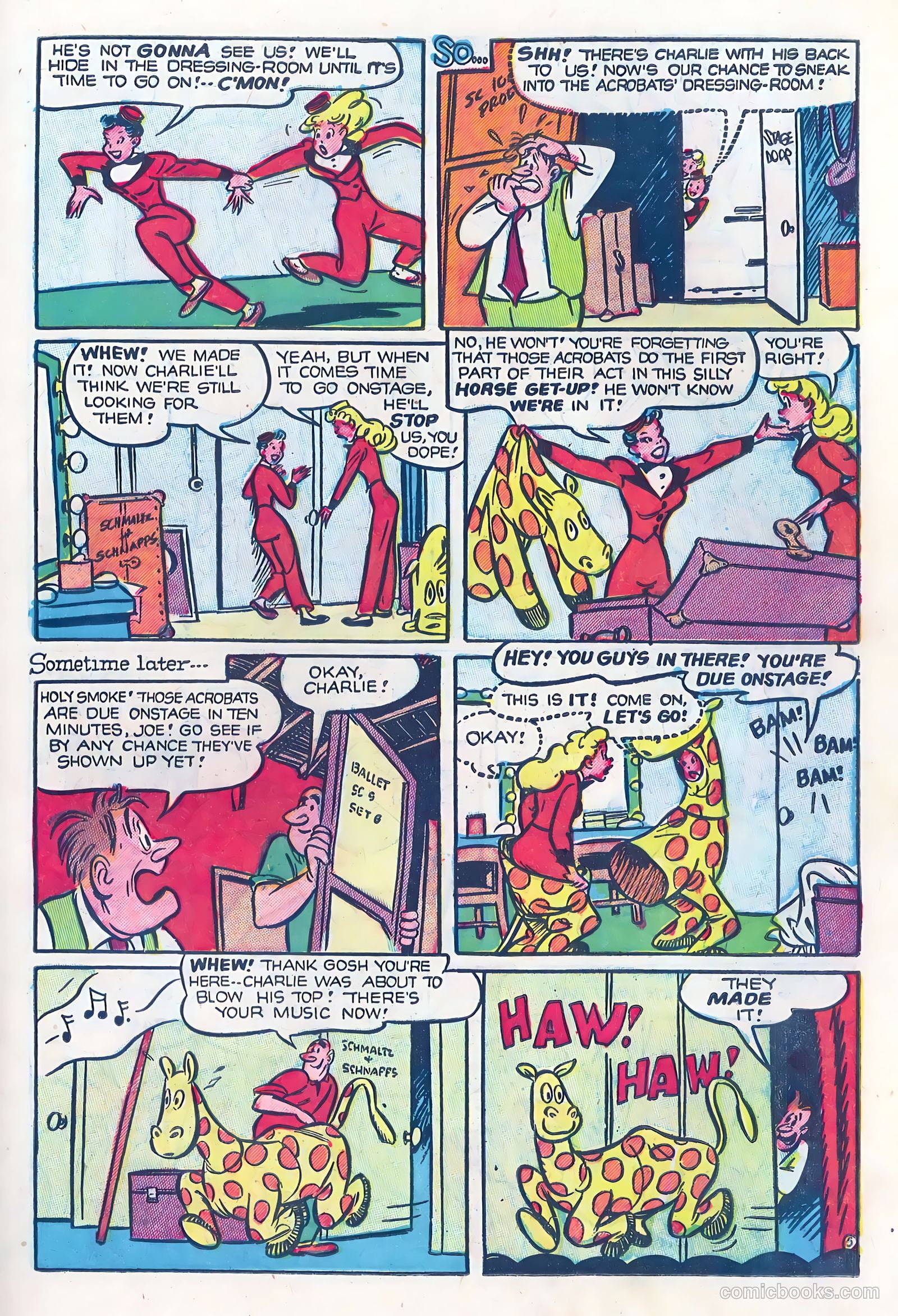 Dizzy Dames #5 (1953) — page 23 of 36