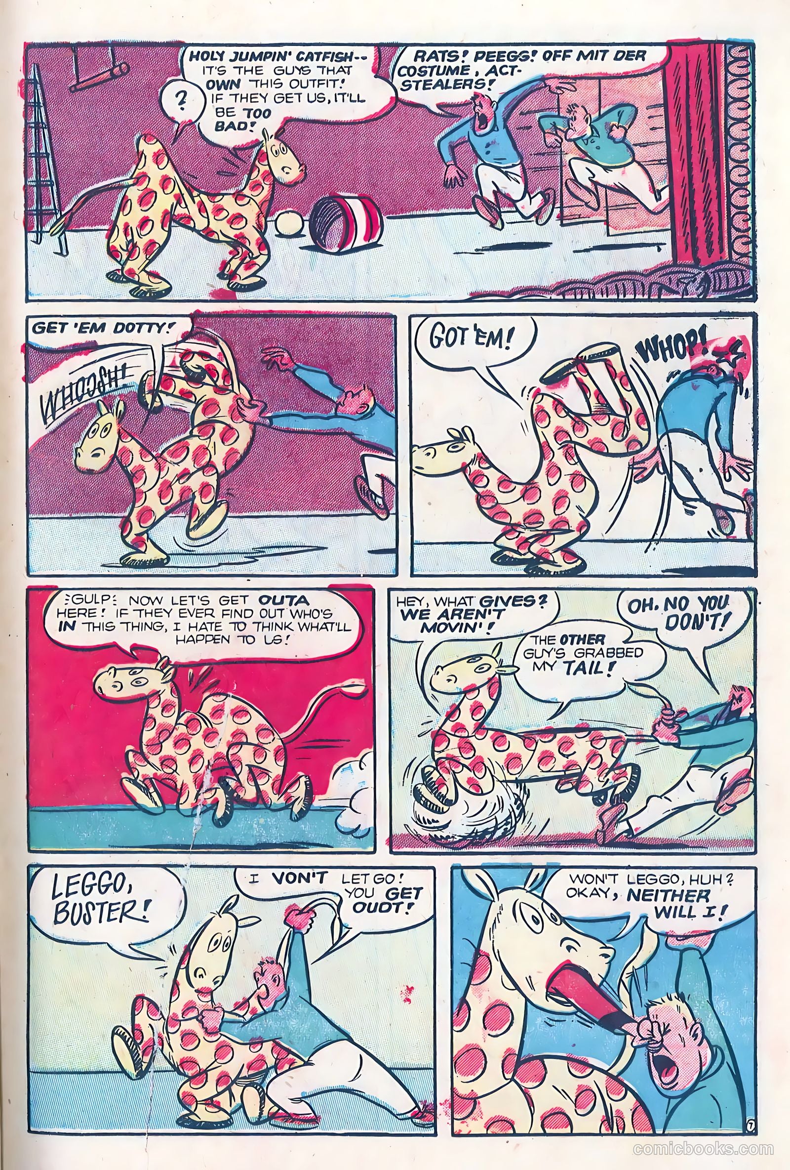 Dizzy Dames #5 (1953) — page 25 of 36