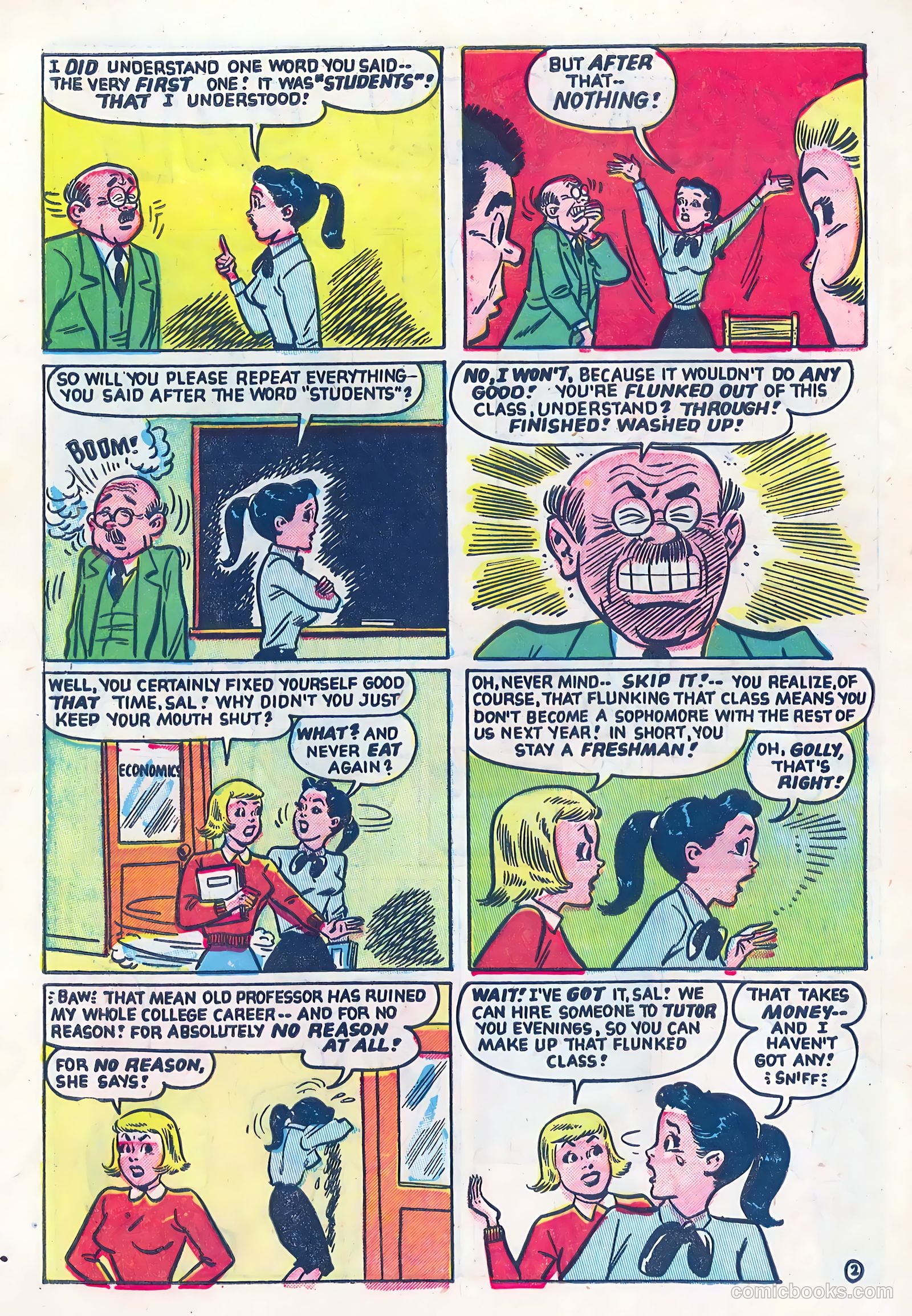Dizzy Dames #5 (1953) — page 30 of 36