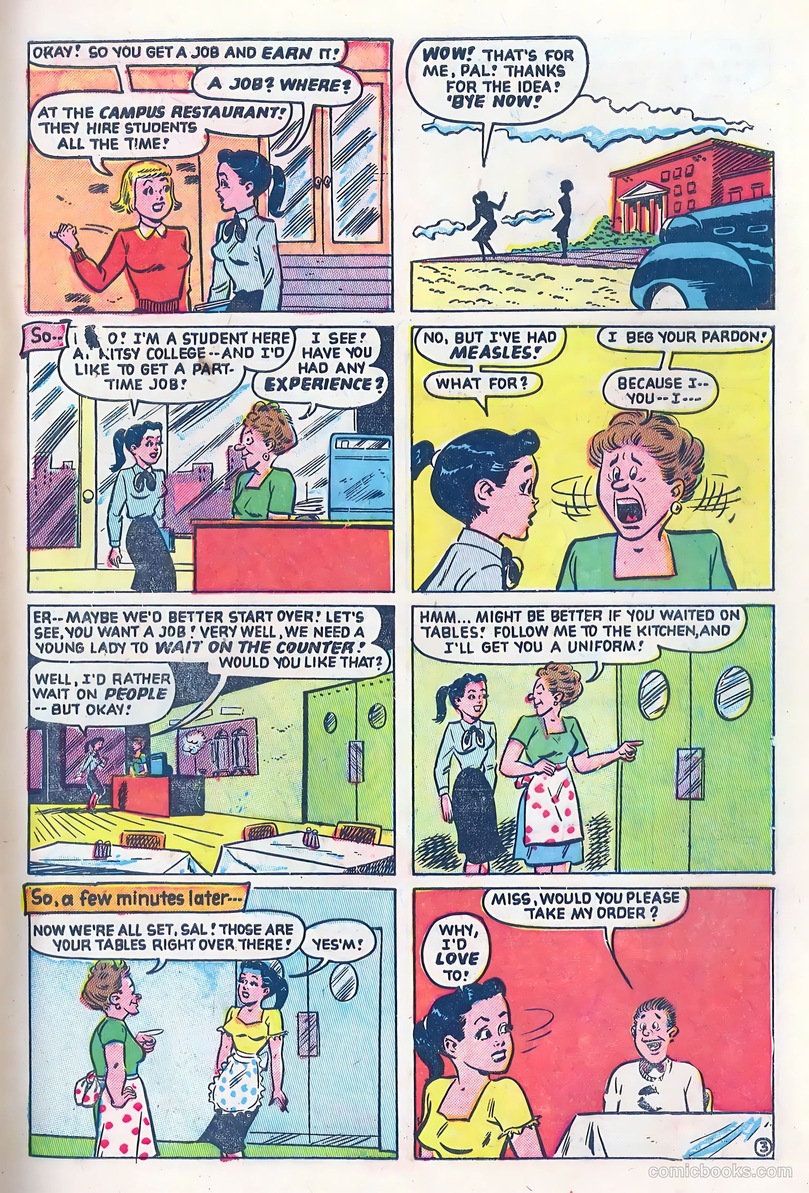 Dizzy Dames #5 (1953) — page 31 of 36