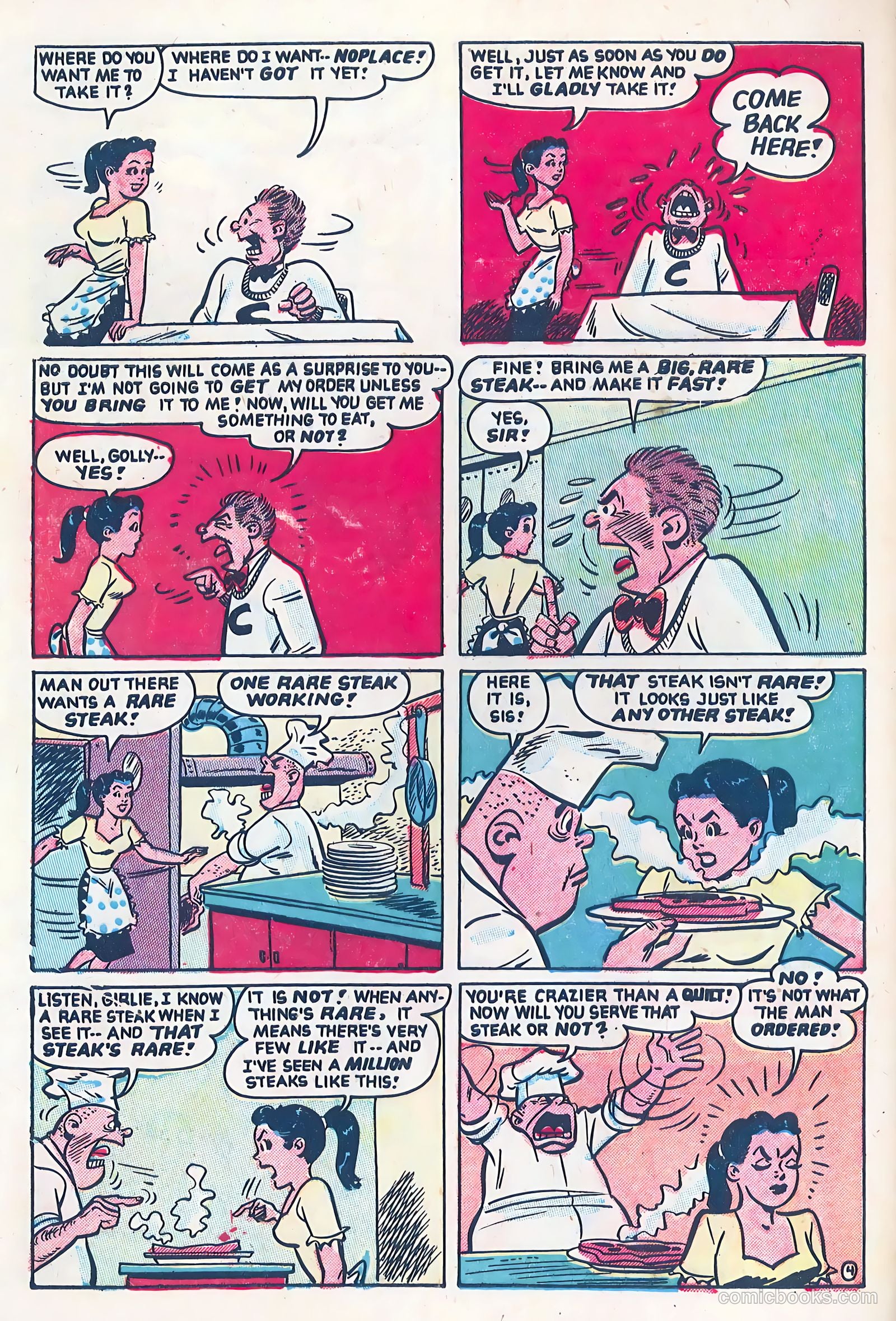 Dizzy Dames #5 (1953) — page 32 of 36