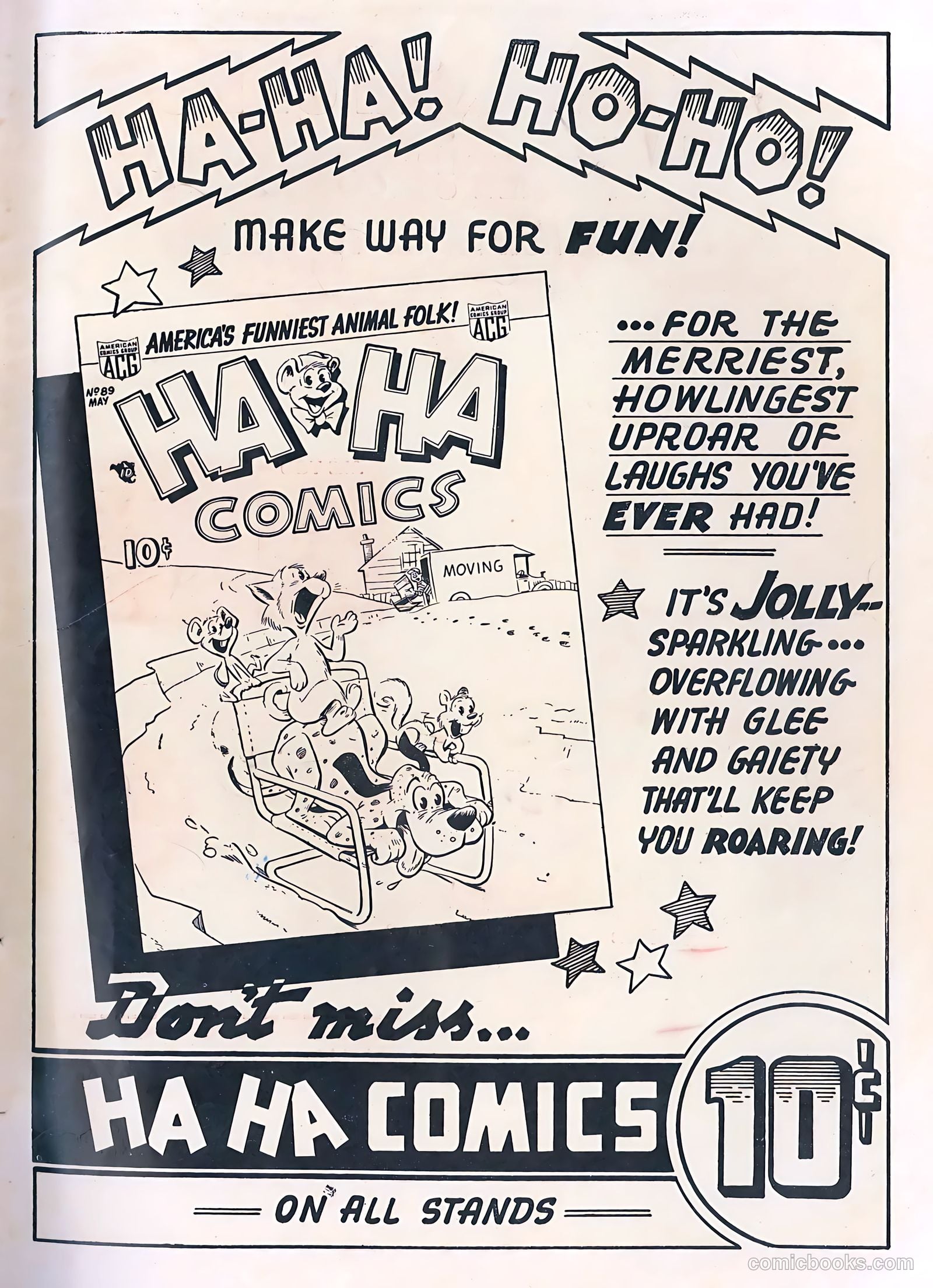 Dizzy Dames #5 (1953) — page 35 of 36