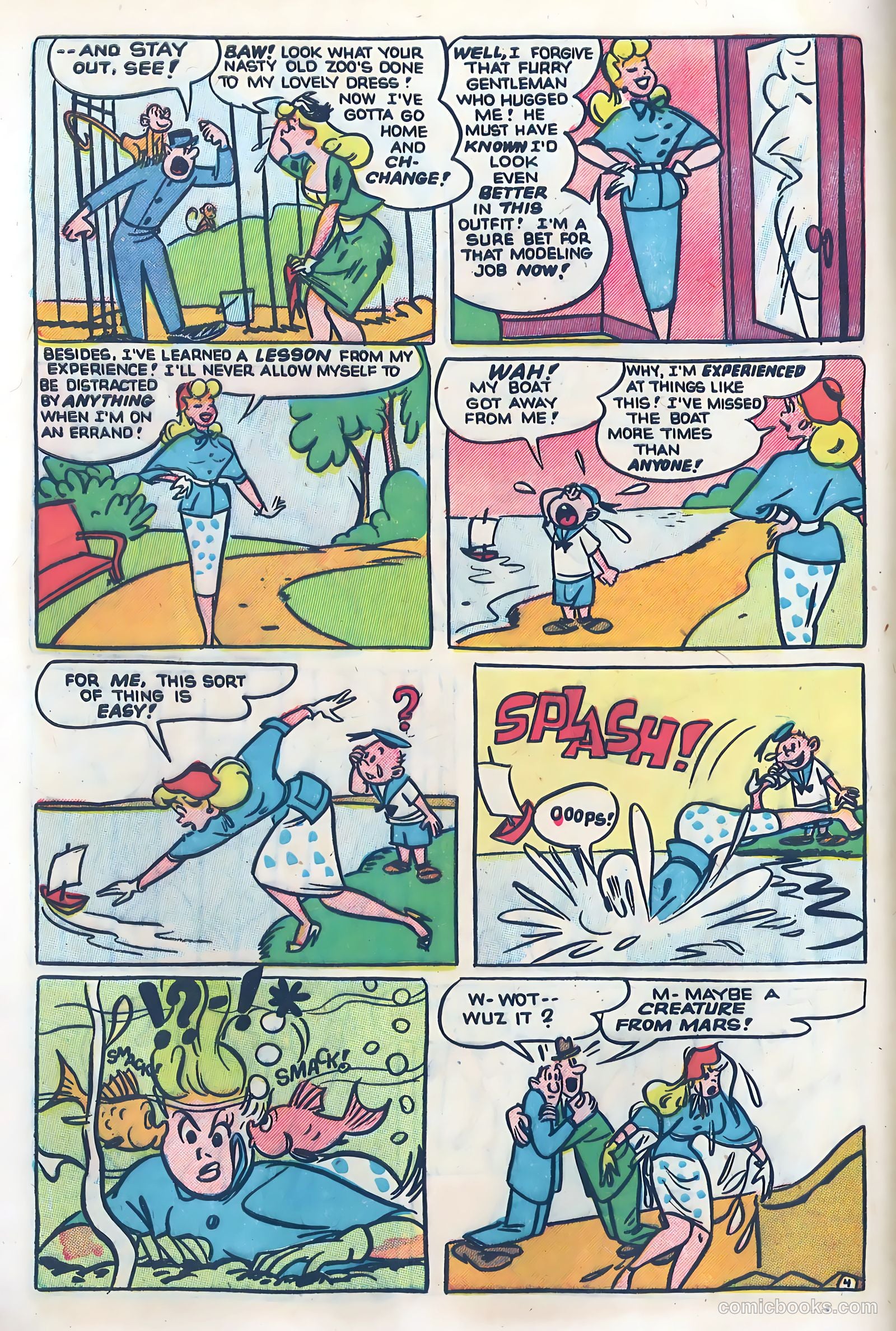 Dizzy Dames #6 (1953) — page 6 of 36