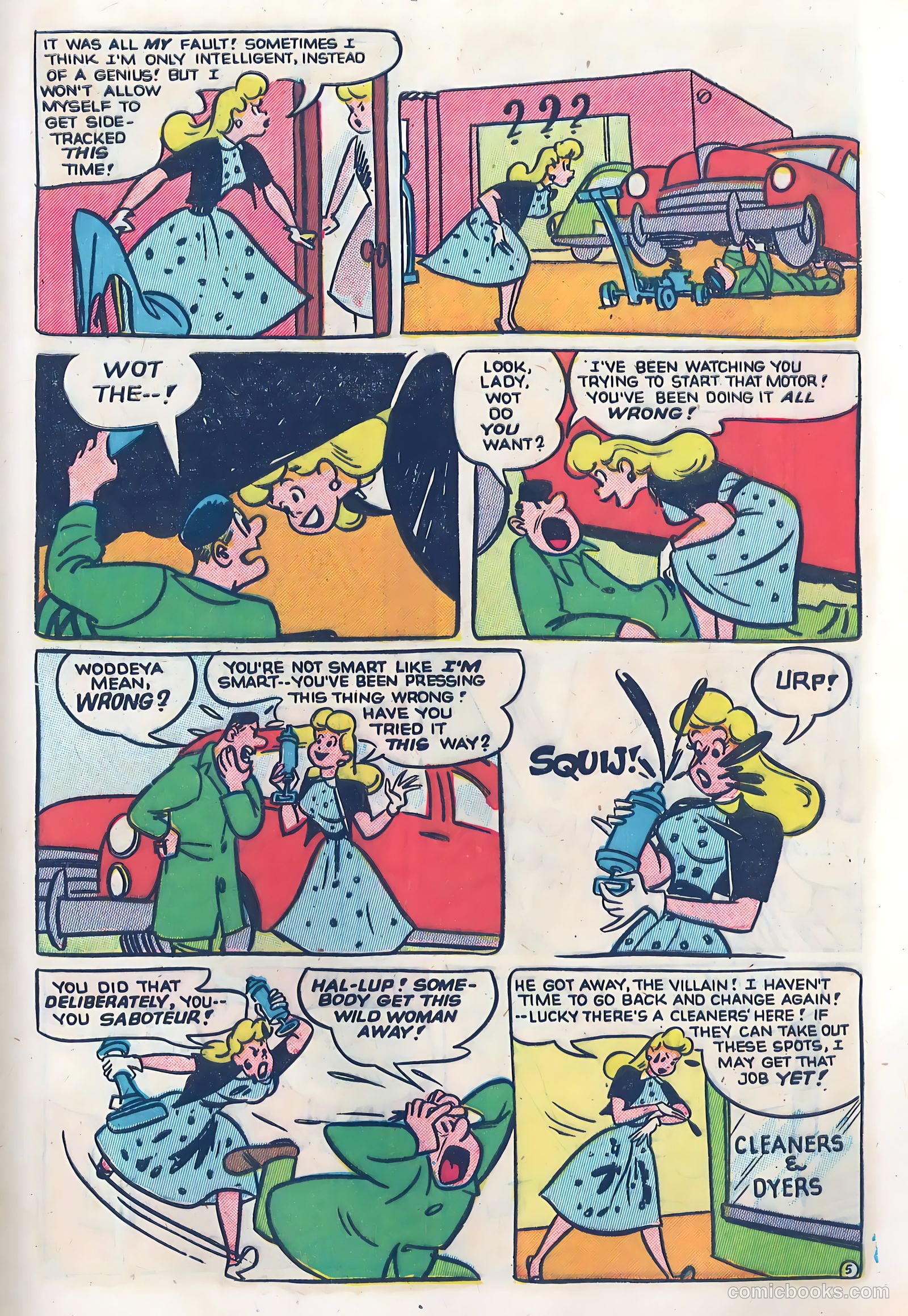 Dizzy Dames #6 (1953) — page 7 of 36