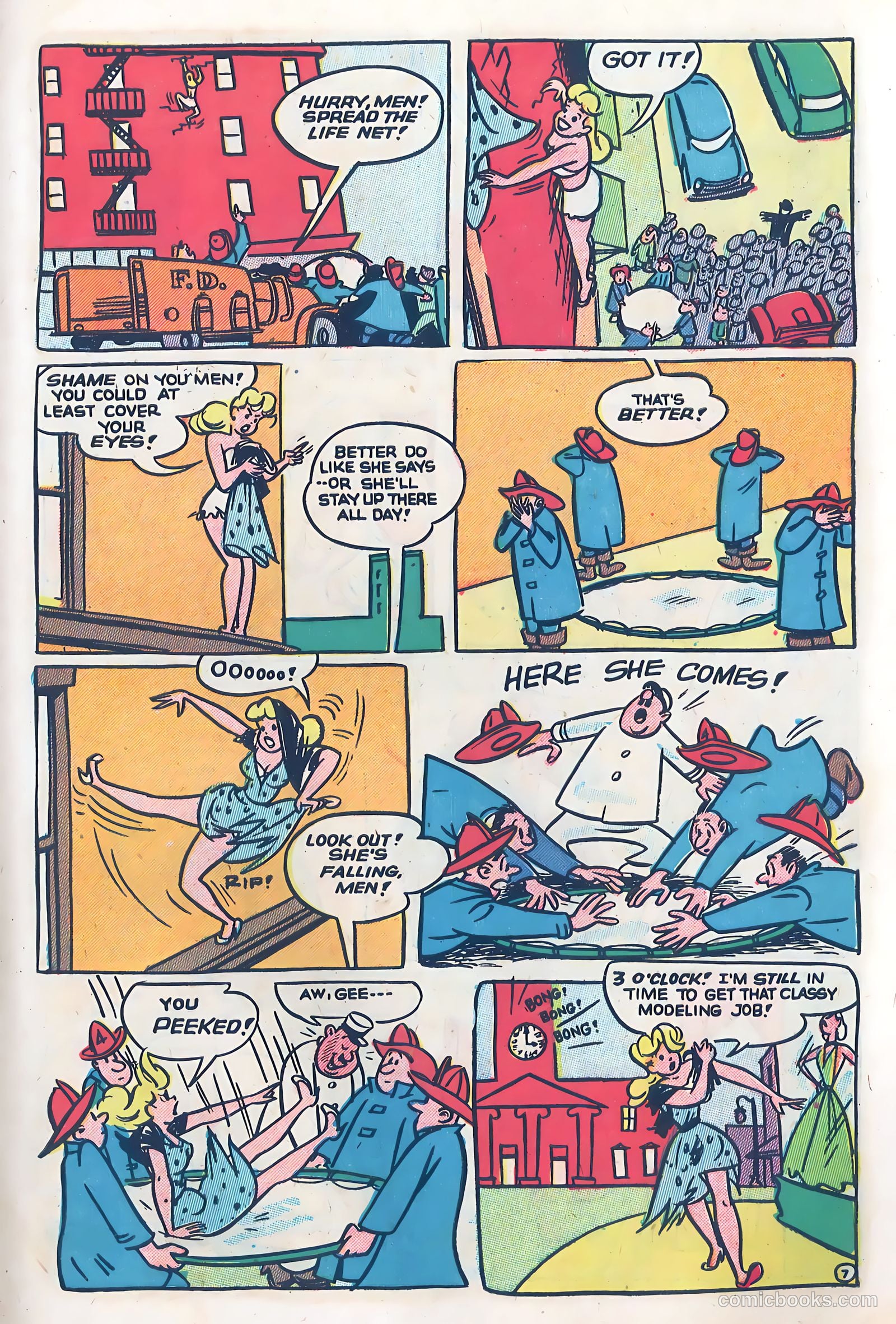 Dizzy Dames #6 (1953) — page 9 of 36
