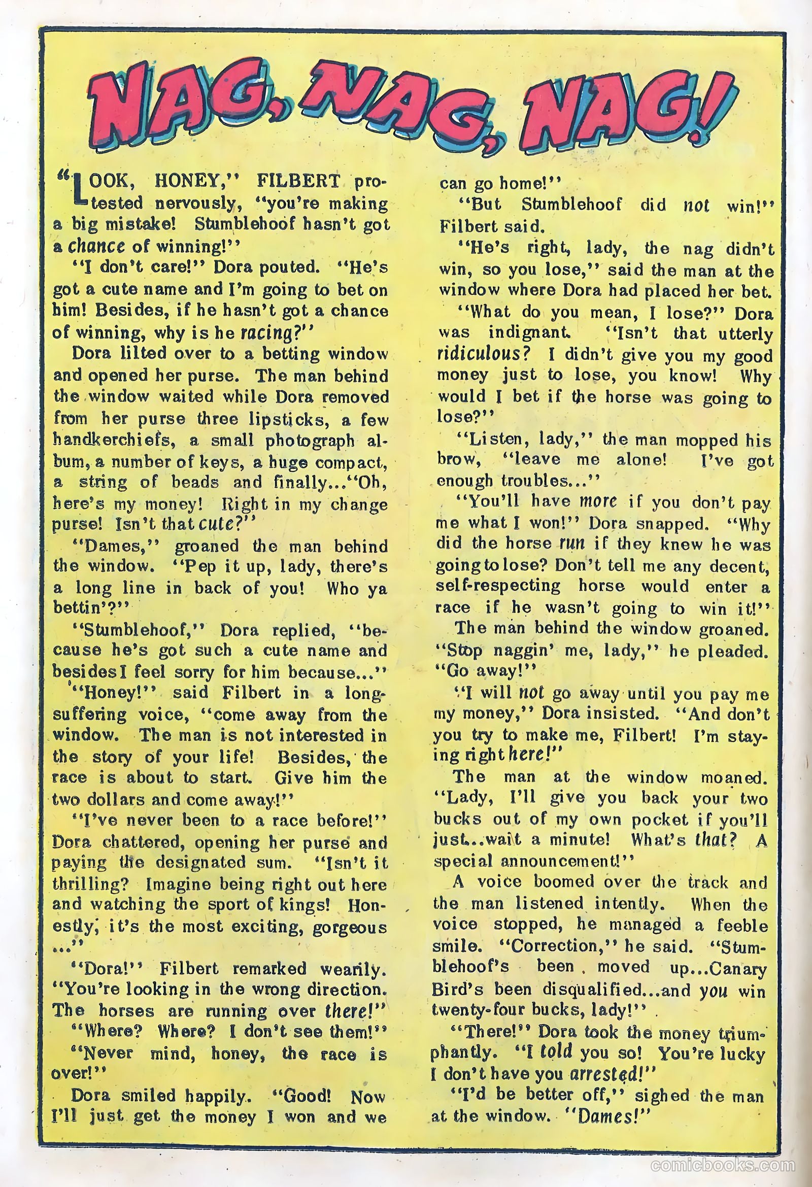 Dizzy Dames #6 (1953) — page 12 of 36