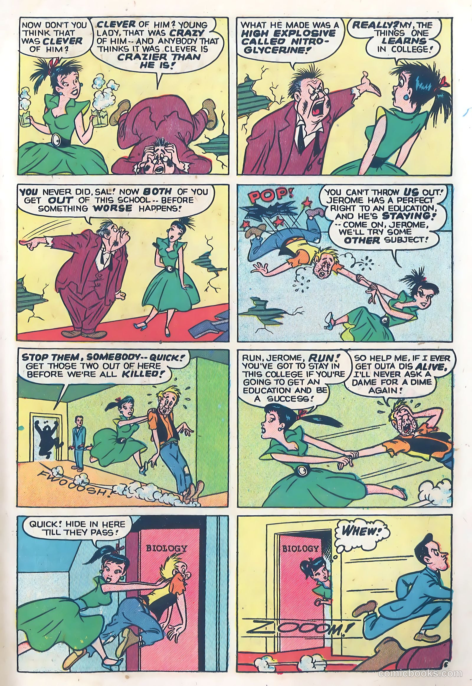 Dizzy Dames #6 (1953) — page 17 of 36