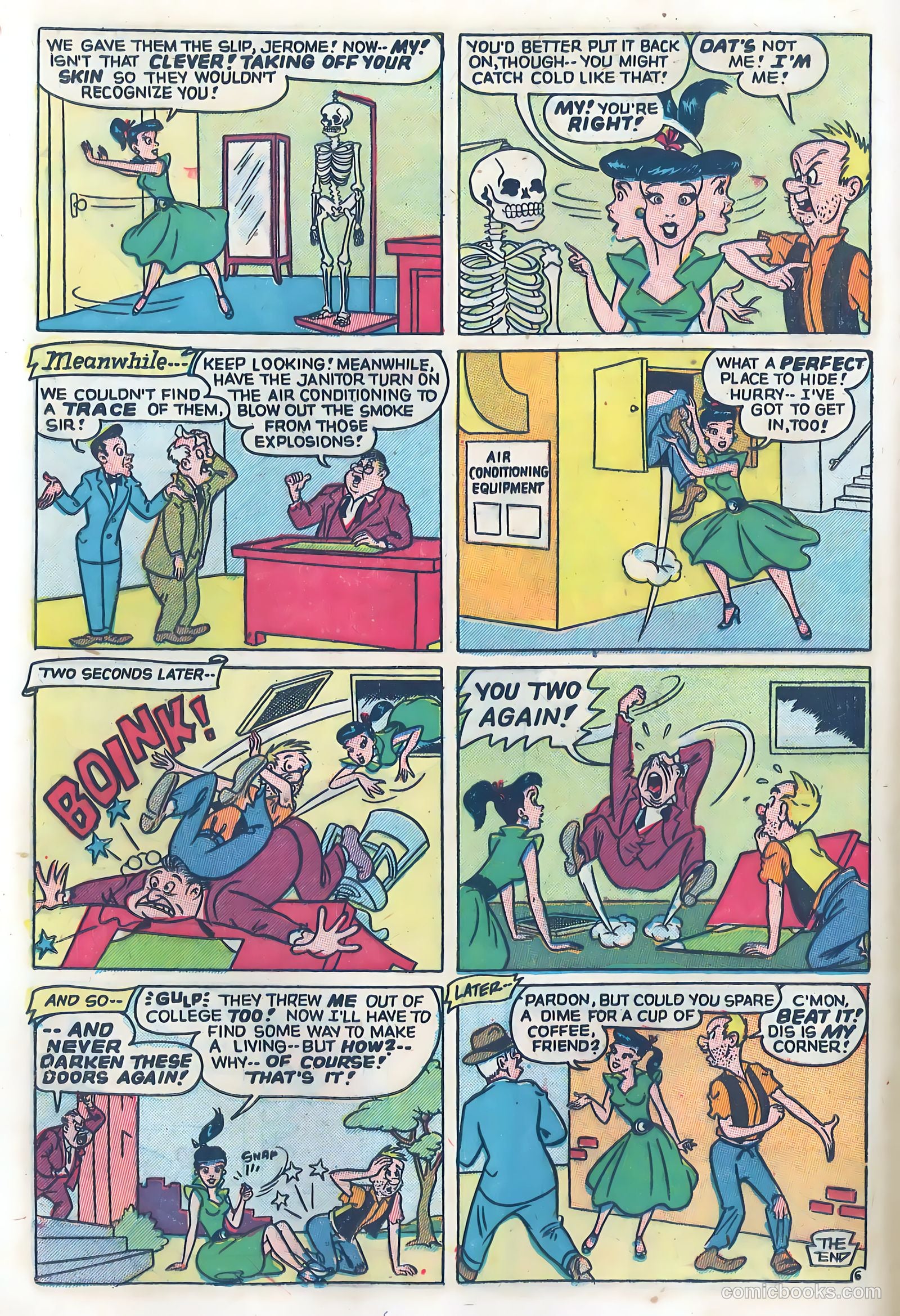 Dizzy Dames #6 (1953) — page 18 of 36