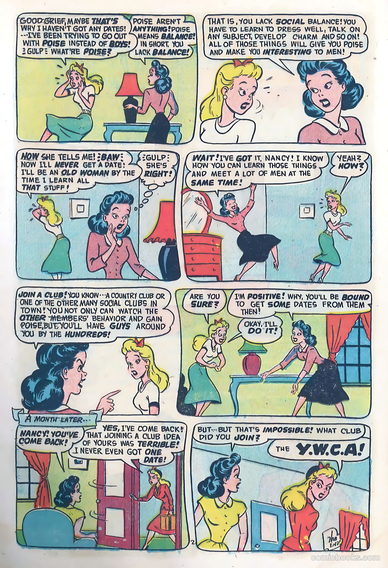 Dizzy Dames #6 (1953) — page 22 of 36