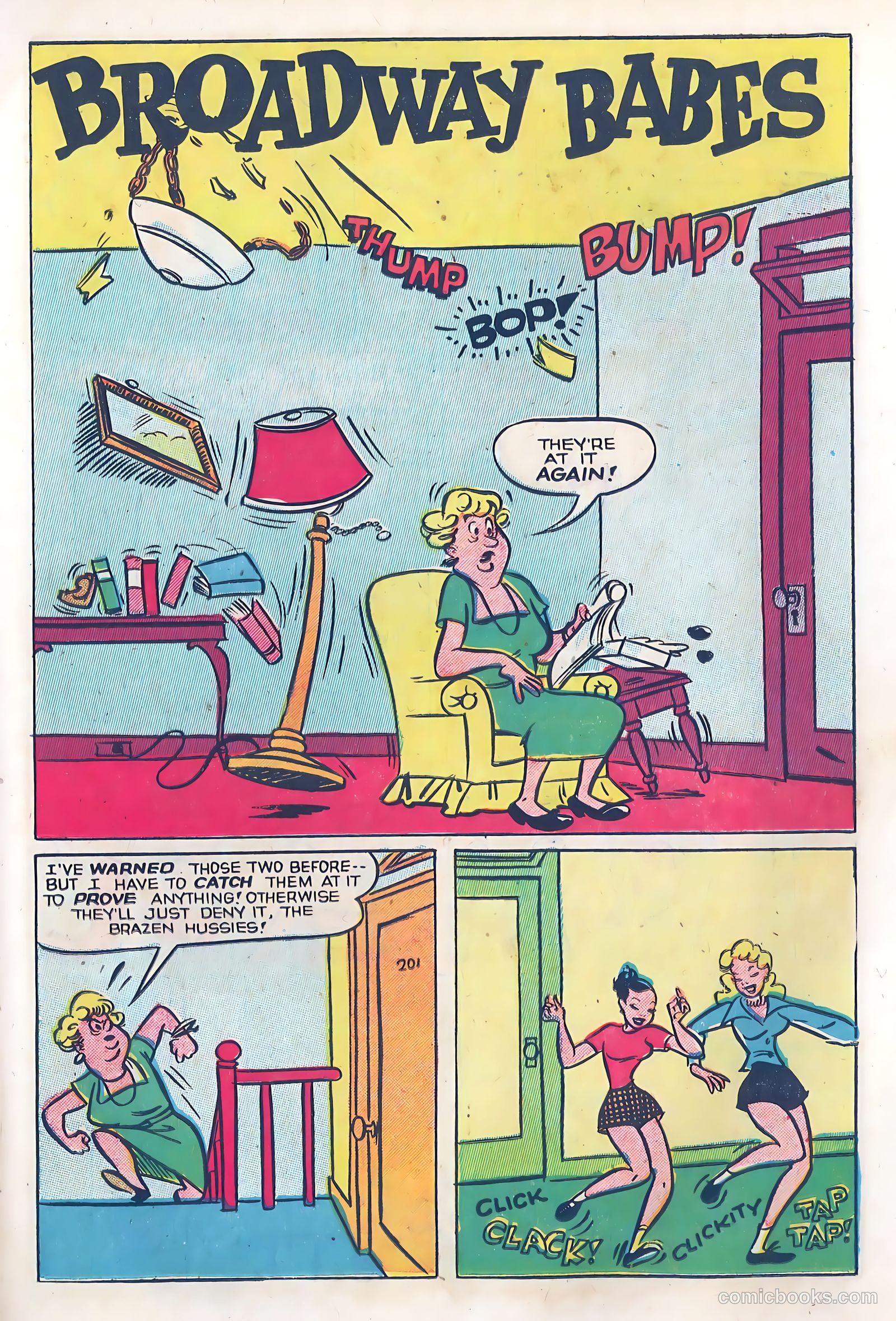 Dizzy Dames #6 (1953) — page 25 of 36