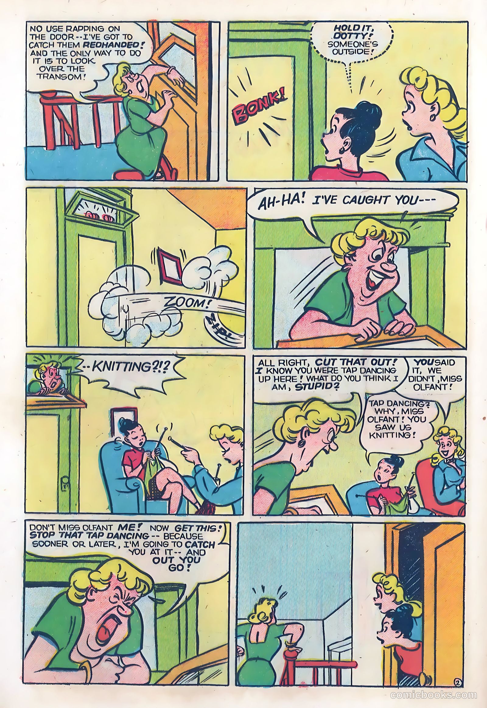 Dizzy Dames #6 (1953) — page 26 of 36
