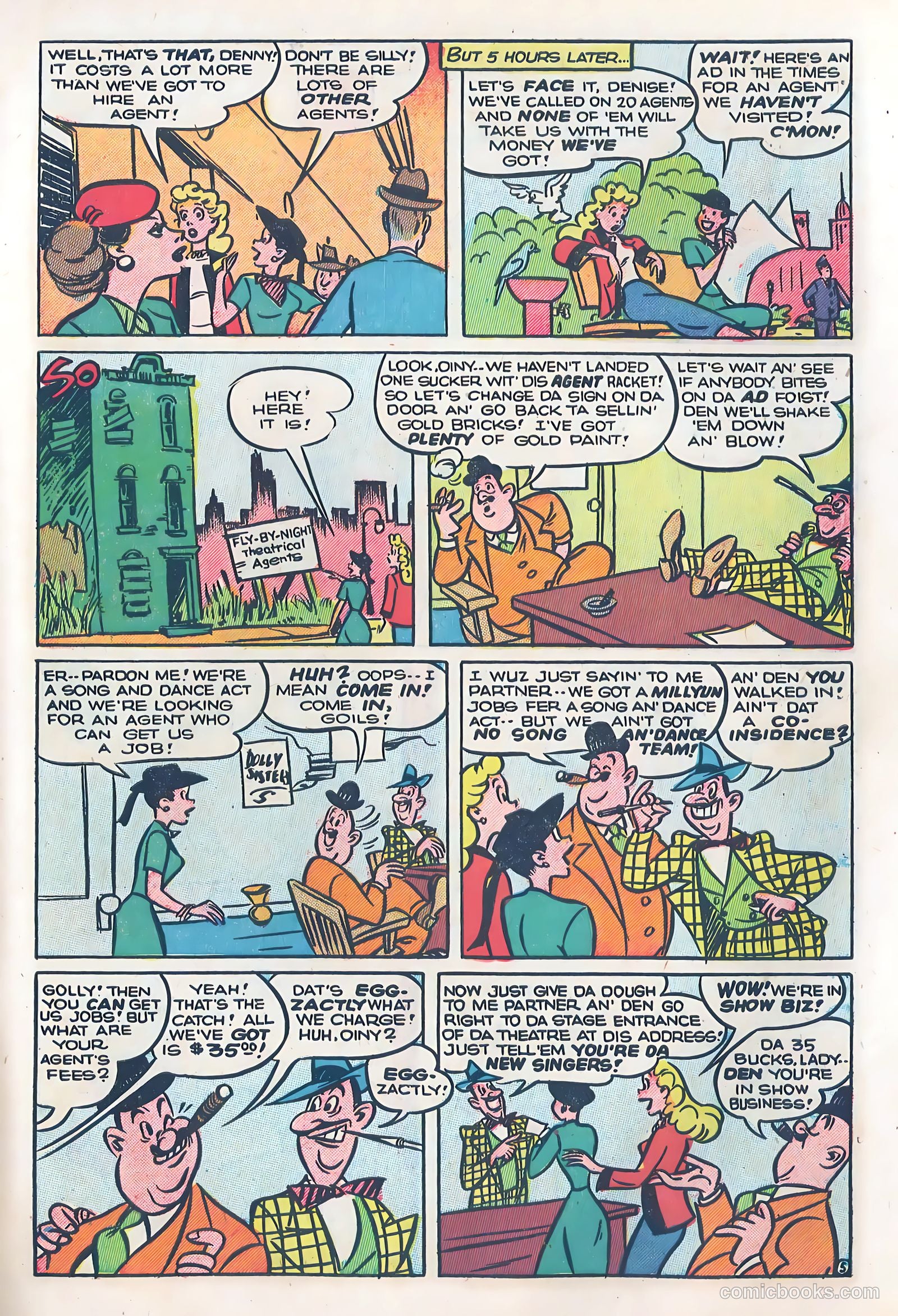 Dizzy Dames #6 (1953) — page 29 of 36