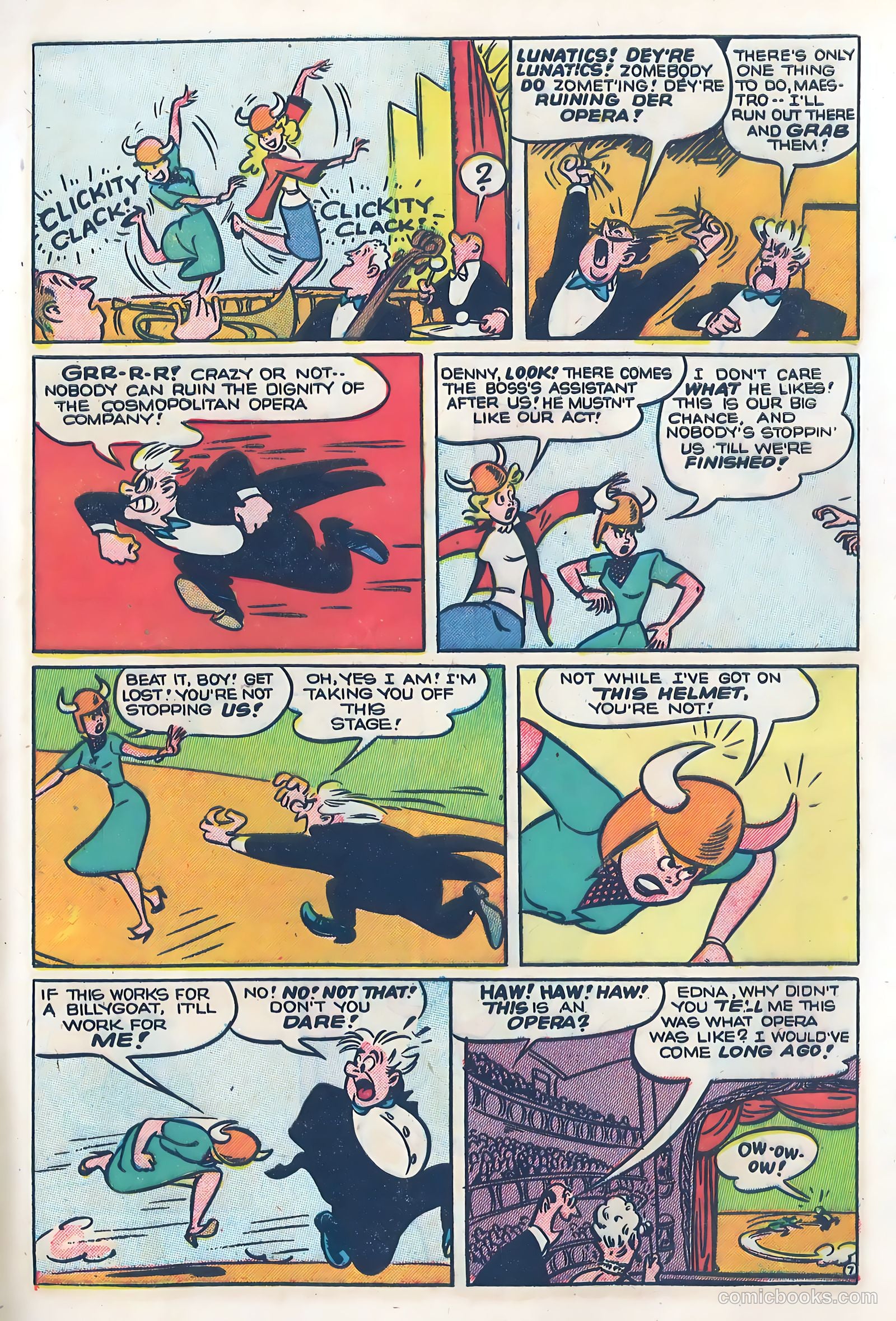 Dizzy Dames #6 (1953) — page 31 of 36