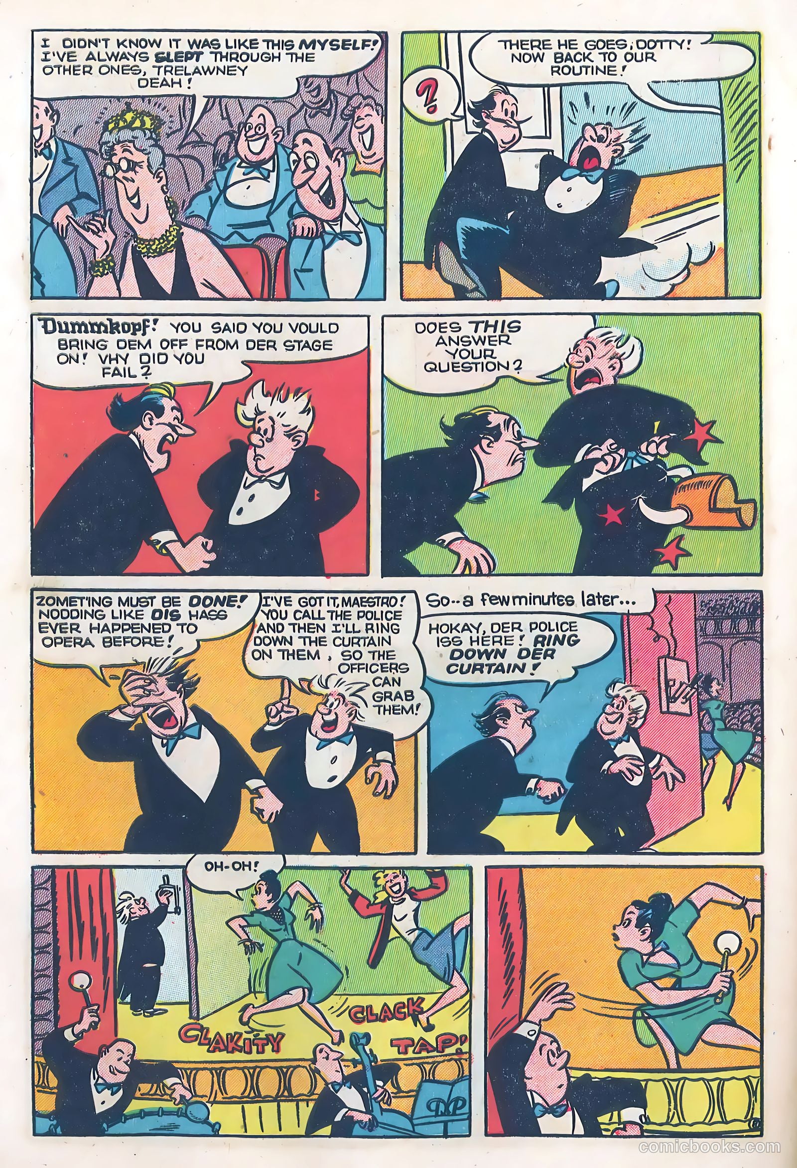 Dizzy Dames #6 (1953) — page 32 of 36