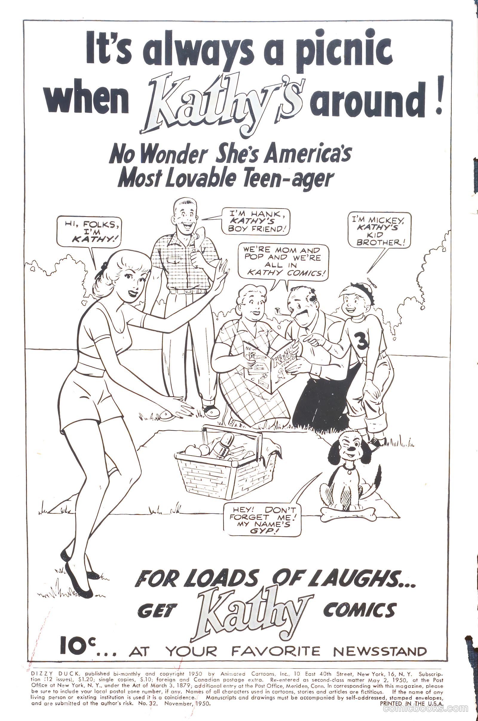 Dizzy Duck #32 (1950) — page 2 of 36