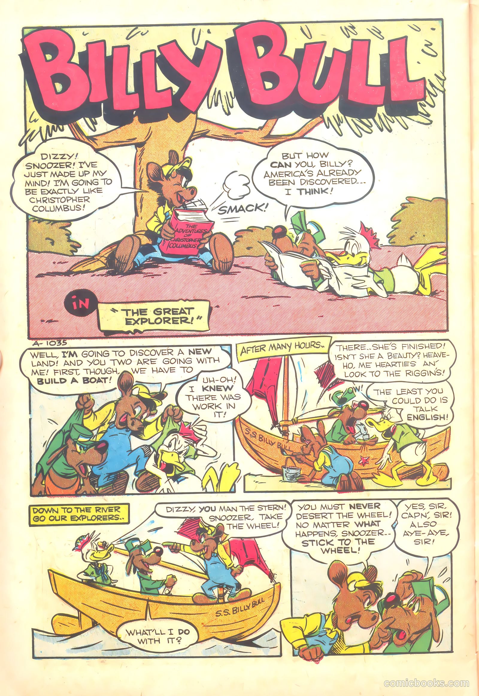 Dizzy Duck #32 (1950) — page 30 of 36