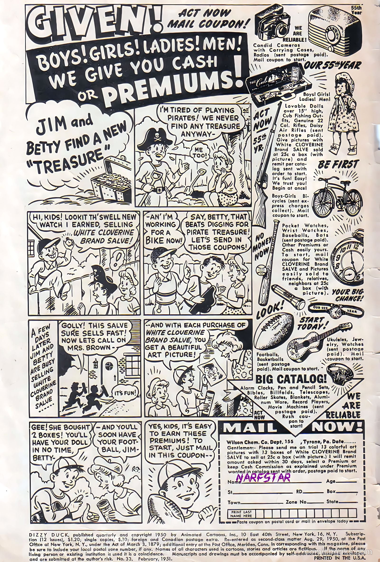 Dizzy Duck #33 (1951) — page 2 of 36
