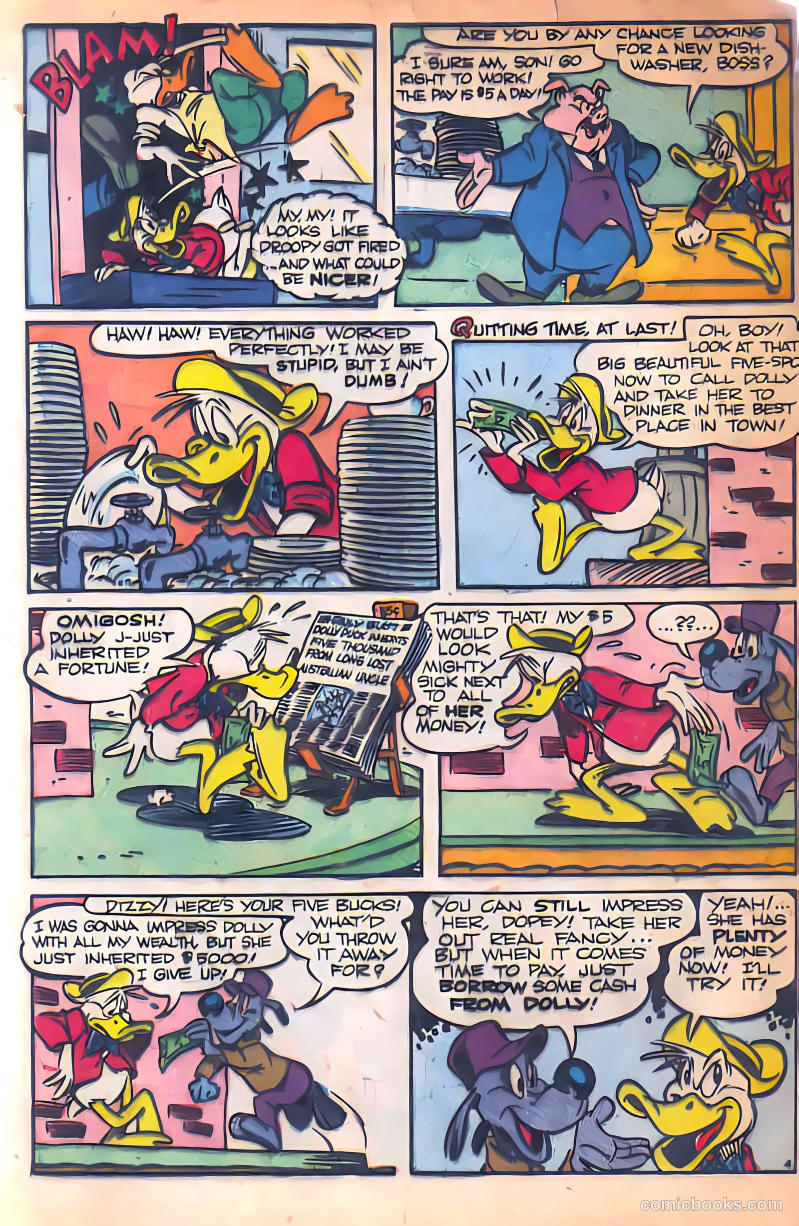 Dizzy Duck #33 (1951) — page 32 of 36
