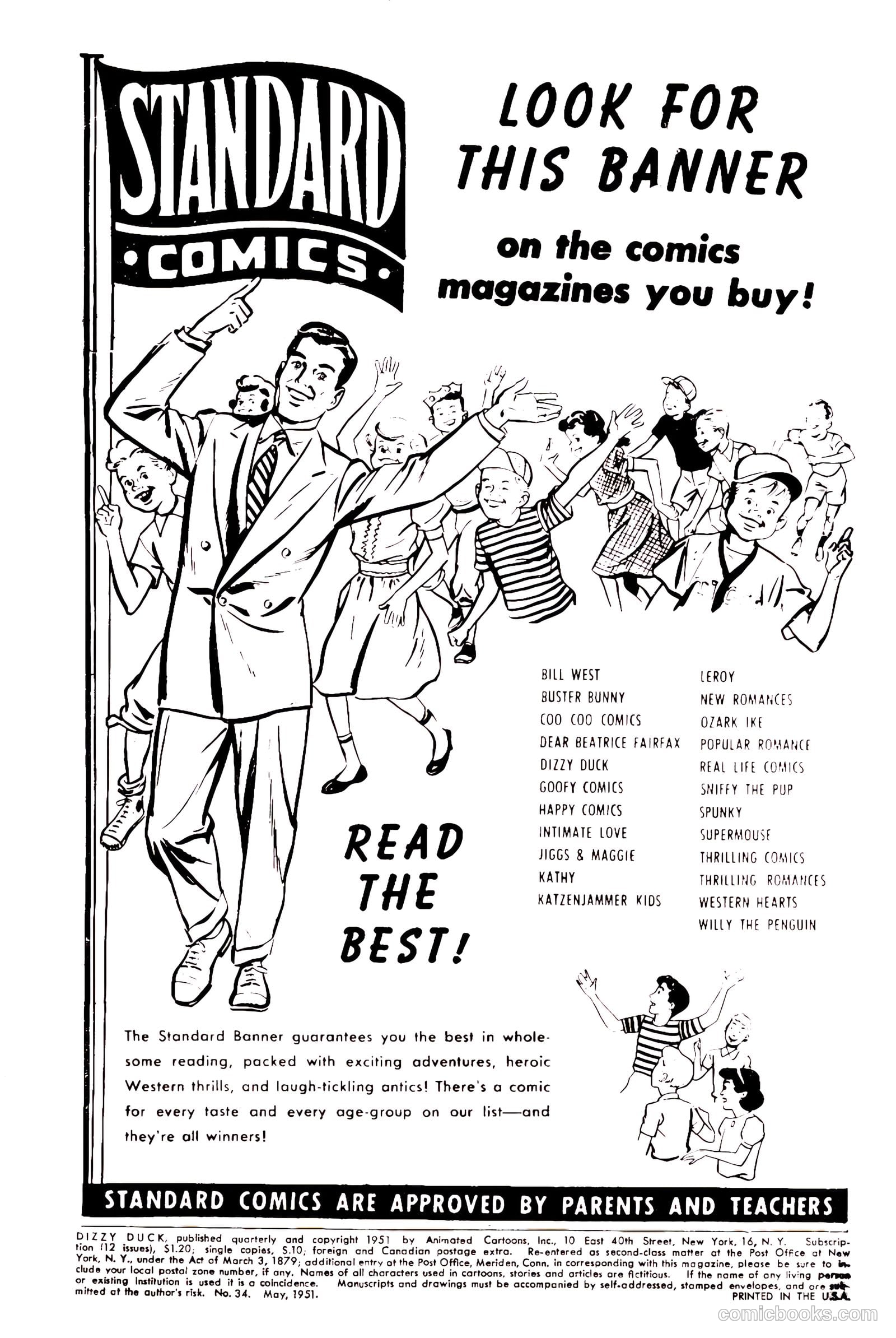 Dizzy Duck #34 (1951) — page 2 of 36
