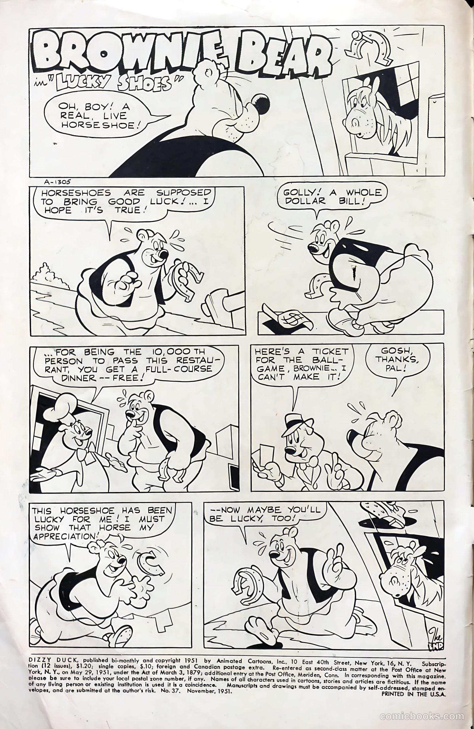 Dizzy Duck #37 (1951) — page 2 of 36