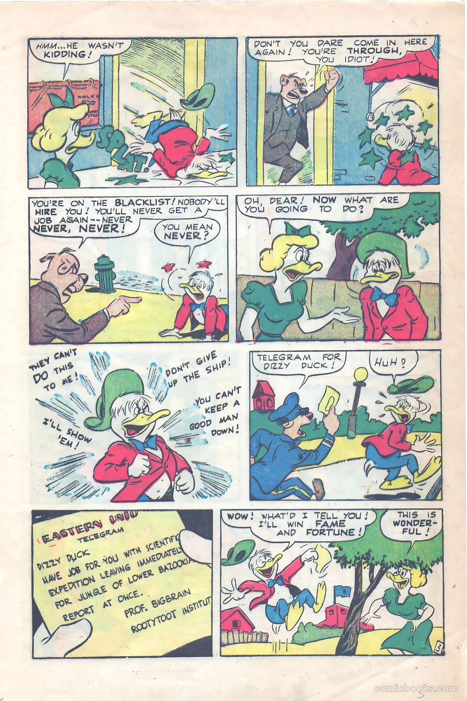 Dizzy Duck #38 (1952) — page 5 of 36