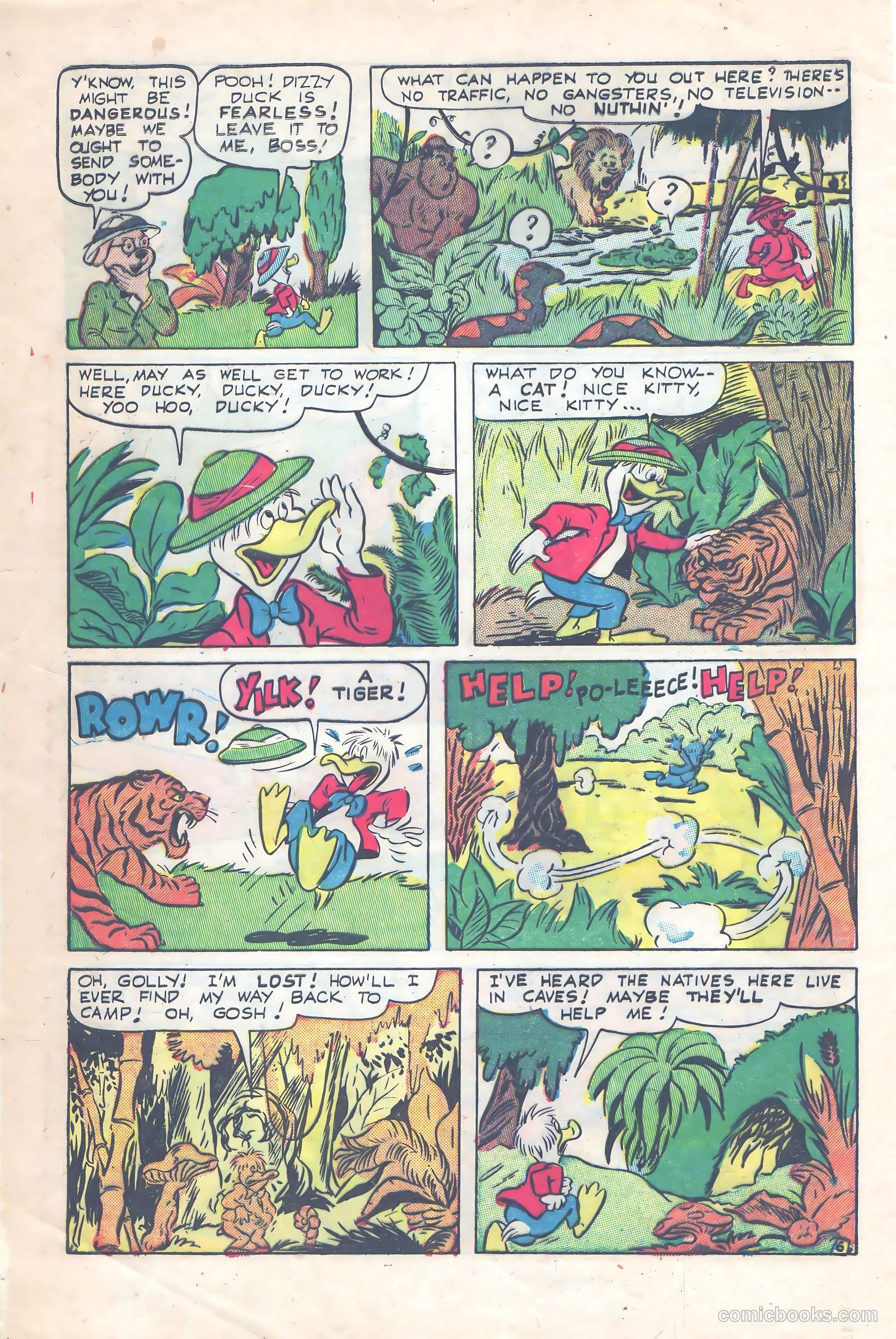 Dizzy Duck #38 (1952) — page 8 of 36