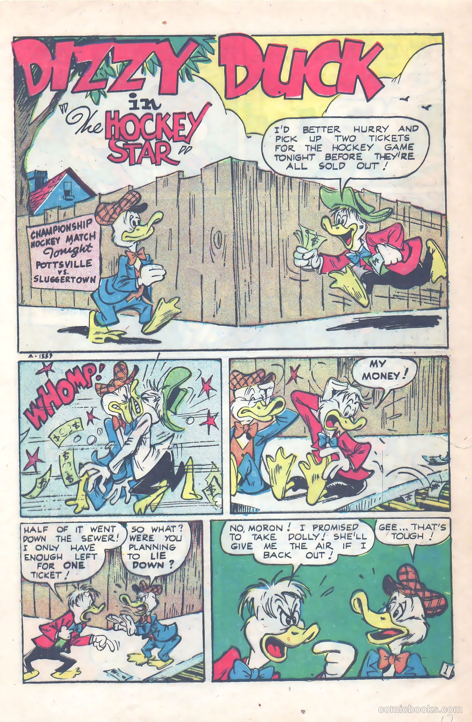 Dizzy Duck #38 (1952) — page 17 of 36