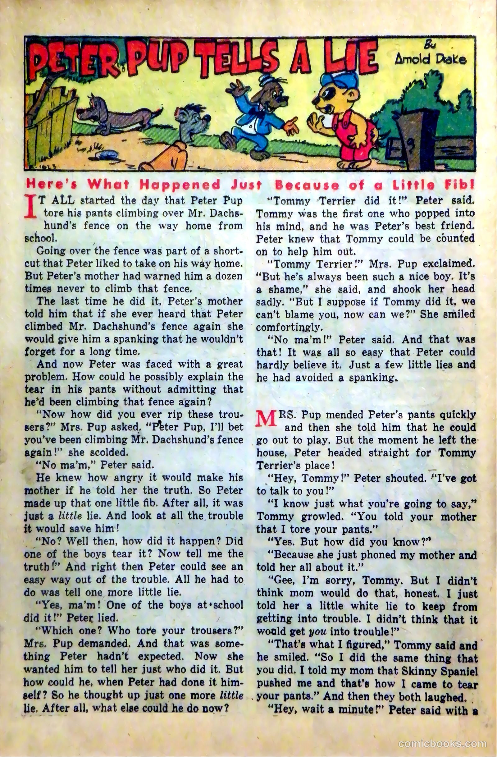 Dizzy Duck #39 (1952) — page 20 of 36