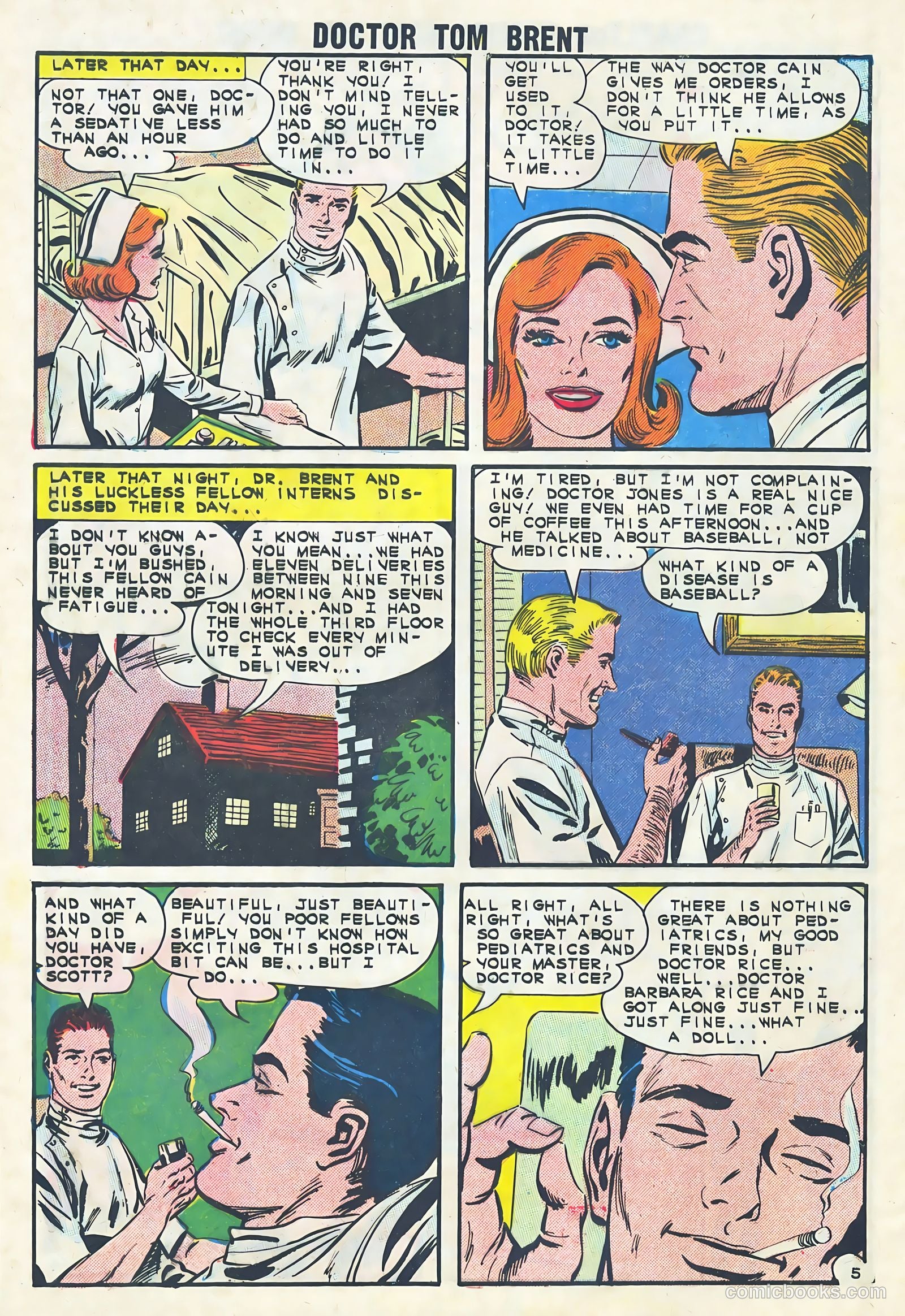 Doctor Tom Brent, Young Intern #1 (1963) — page 8 of 37