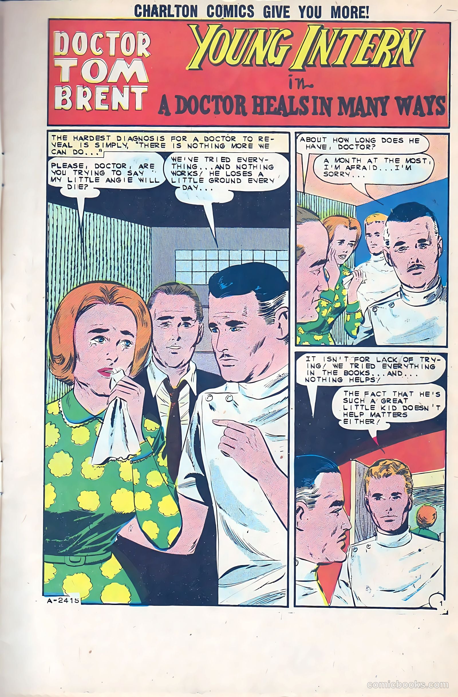 Doctor Tom Brent, Young Intern #2 (1963) — page 3 of 36