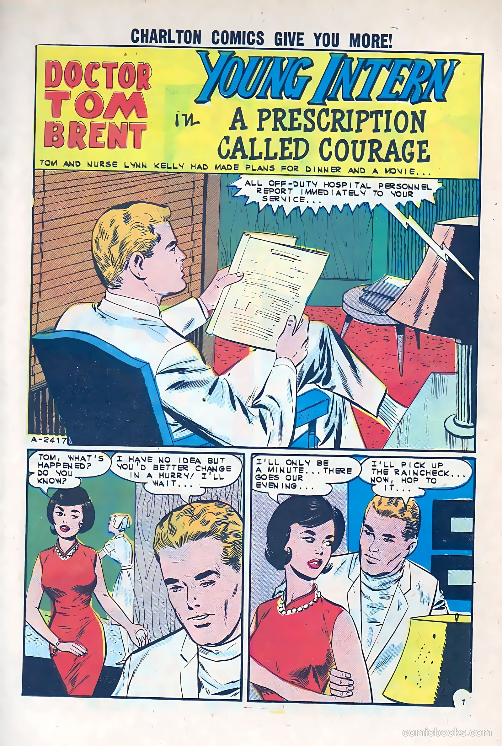 Doctor Tom Brent, Young Intern #2 (1963) — page 23 of 36