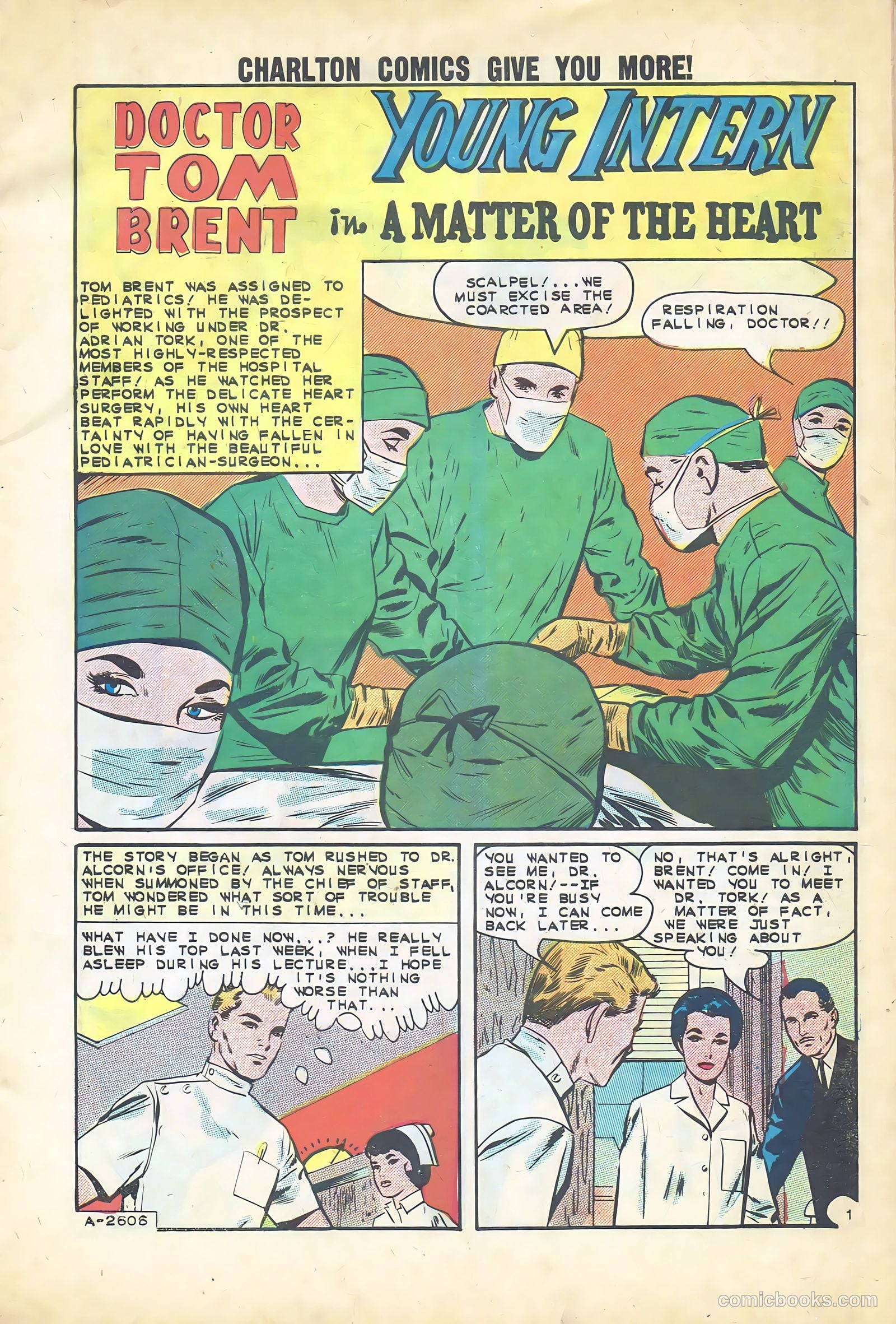 Doctor Tom Brent, Young Intern #3 (1963) — page 3 of 36