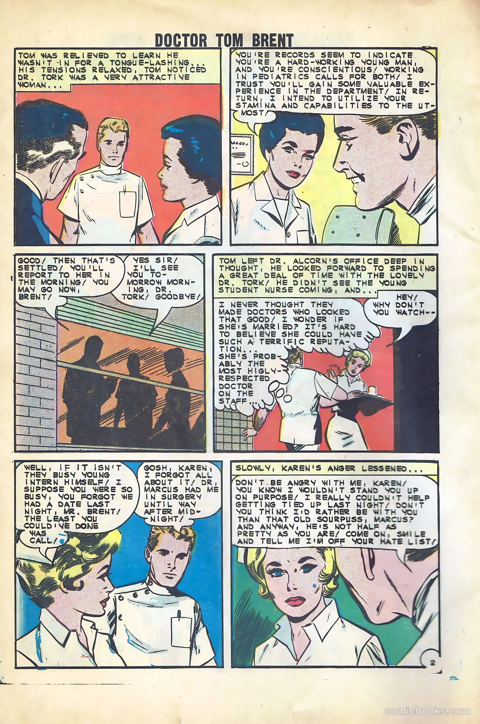 Doctor Tom Brent, Young Intern #3 (1963) — page 4 of 36