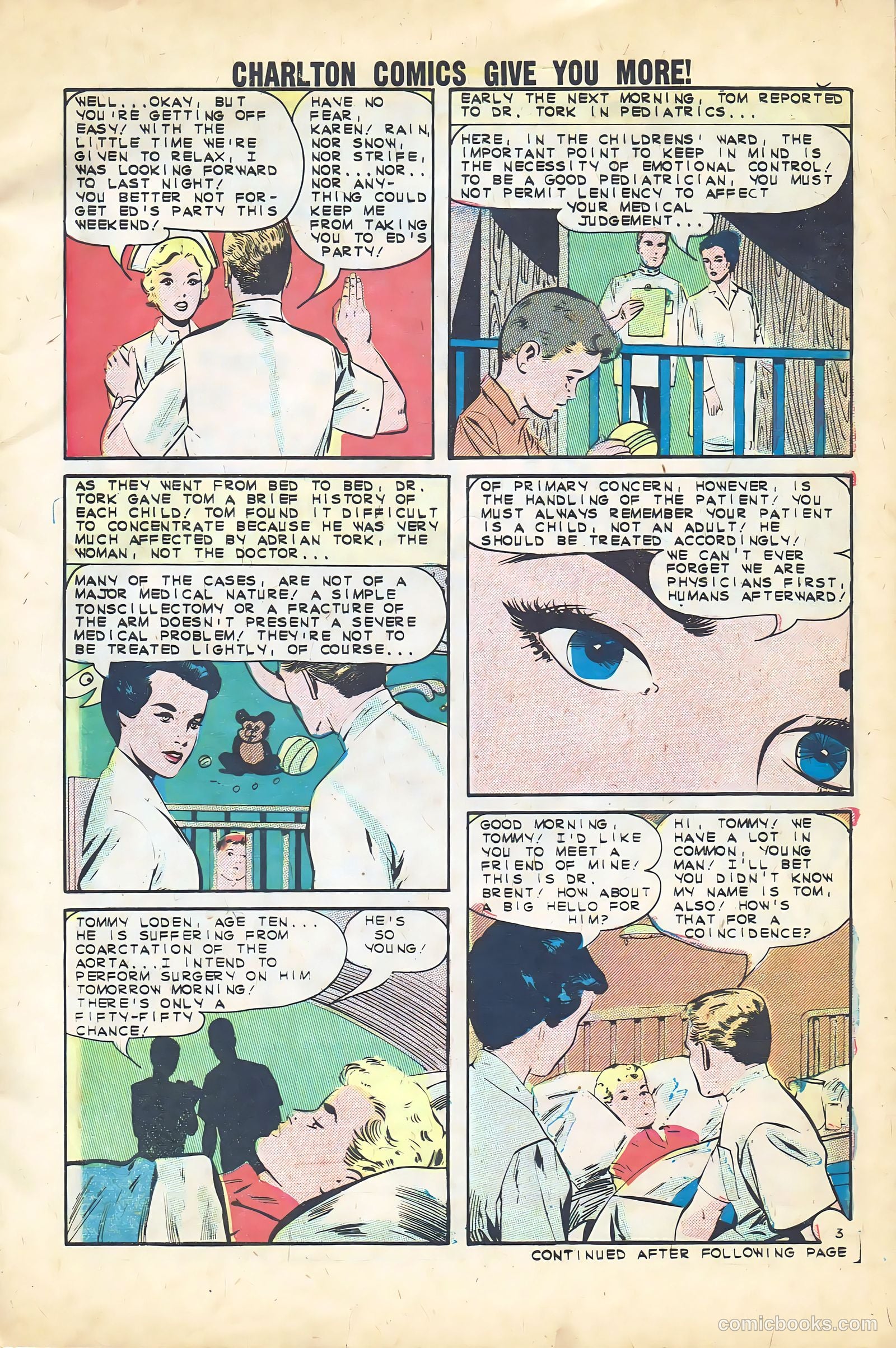 Doctor Tom Brent, Young Intern #3 (1963) — page 5 of 36