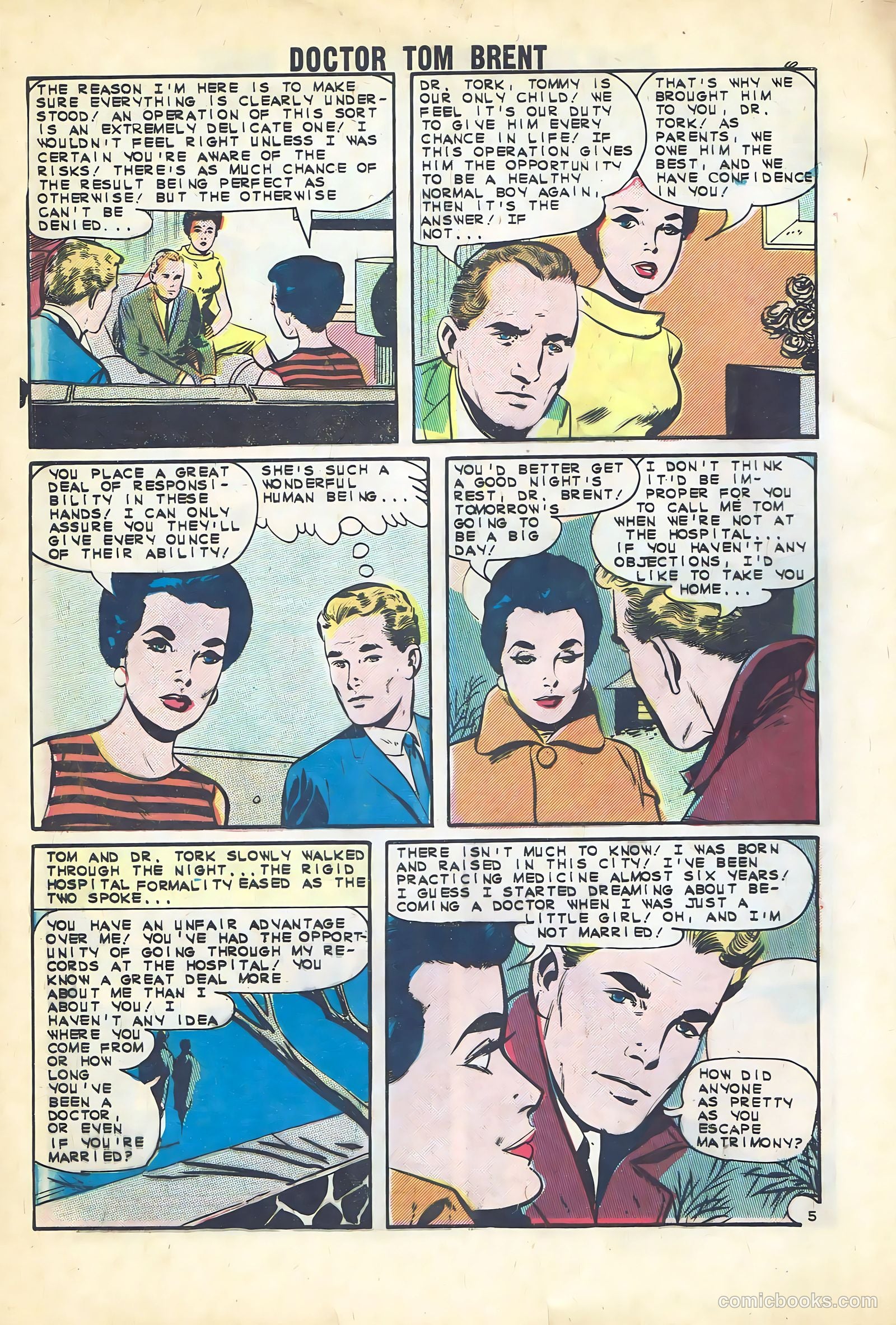 Doctor Tom Brent, Young Intern #3 (1963) — page 8 of 36