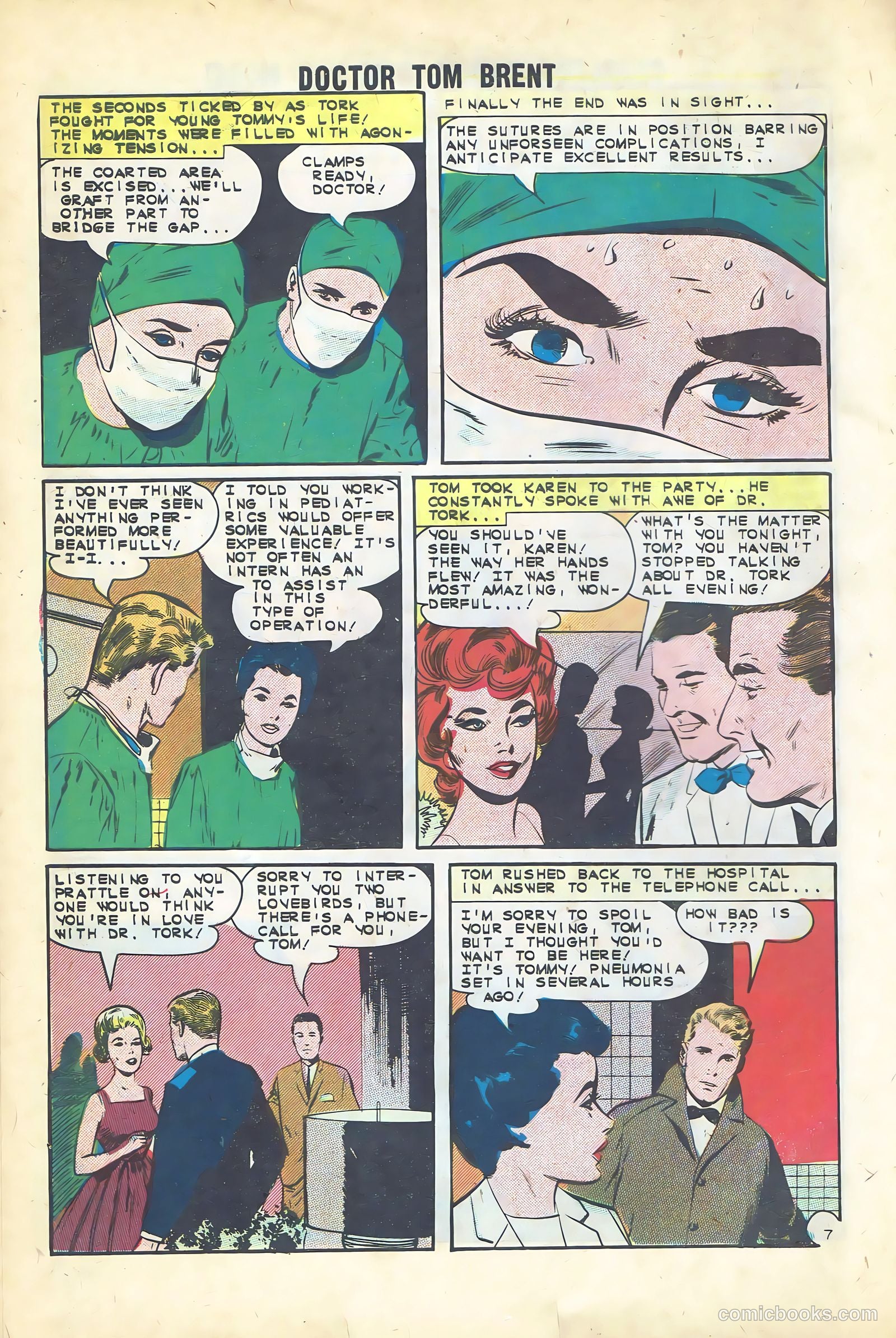 Doctor Tom Brent, Young Intern #3 (1963) — page 10 of 36